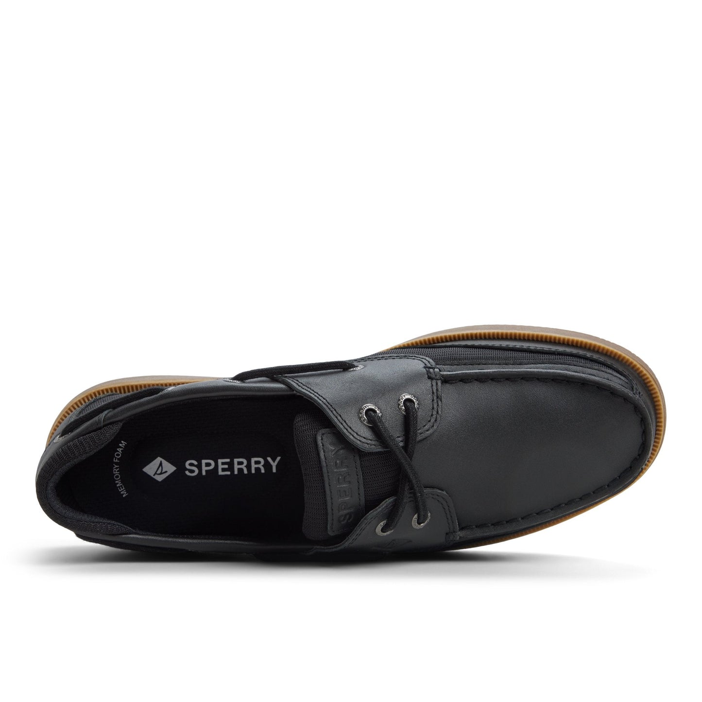 Surveyor 2 Eye Boat Shoes Black | Sperry Online