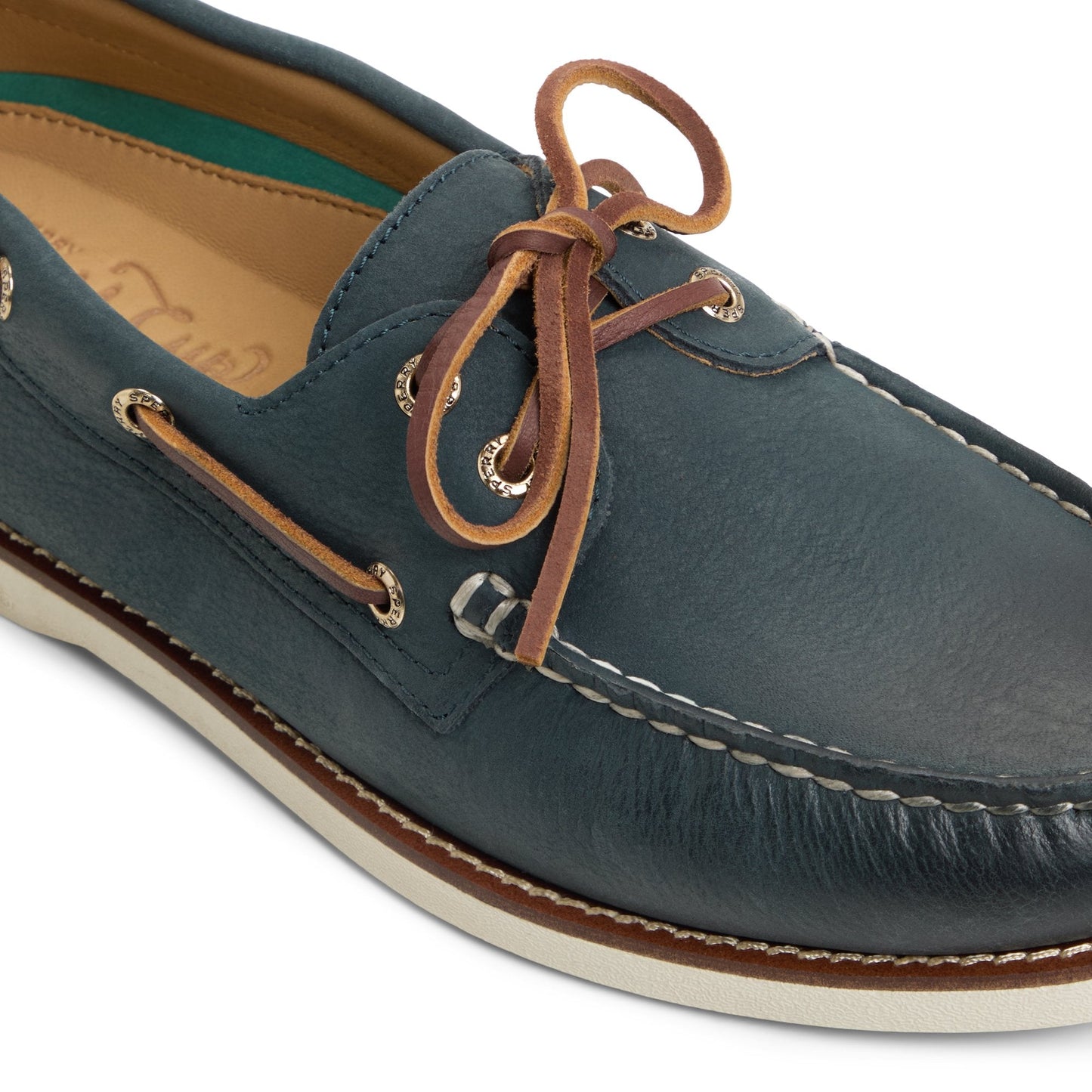 Gold Cup™ Authentic Original™ 2-Eye Boat Shoe - Navy | Sperry For sale