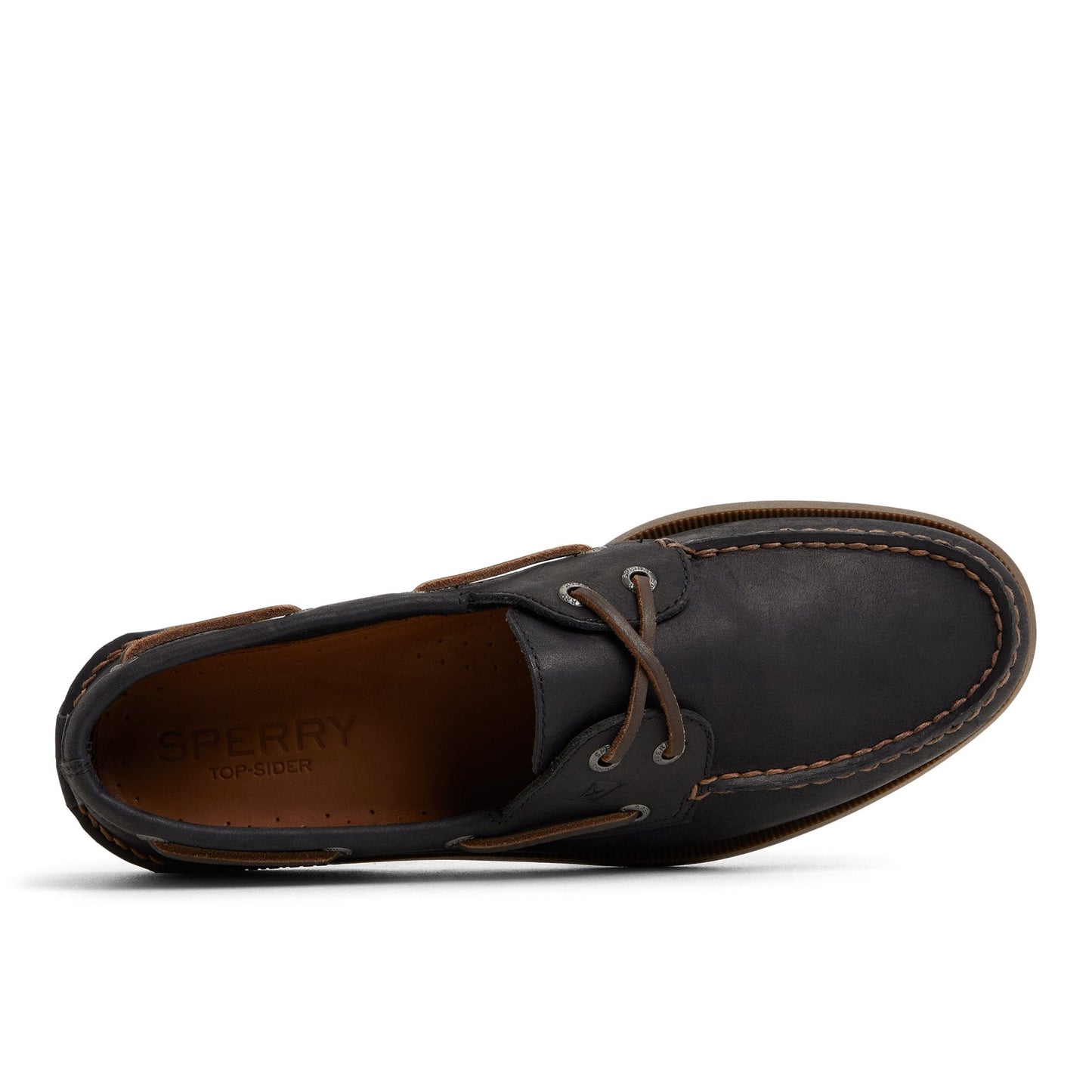 Authentic Original™ 2-Eye Lace Boat Shoe Other Black | Sperry US