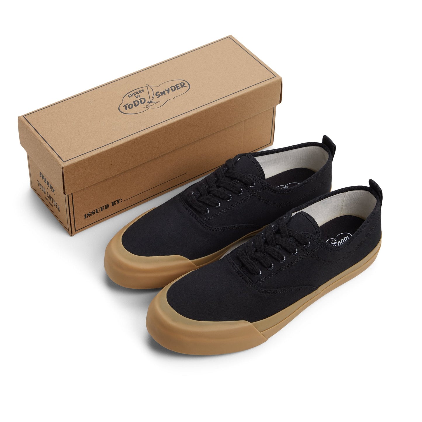 Sperry x Todd Snyder CVO Sneakers Black | Sperry Online