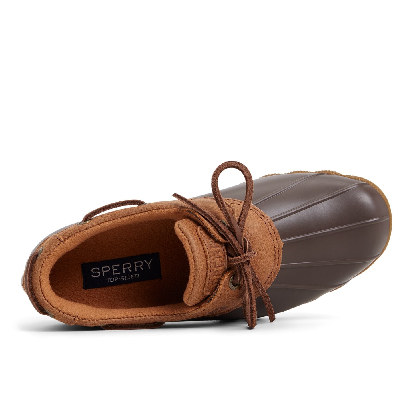 Saltwater™™ 1 Eye Duck Shoe Medium Brown | Sperry