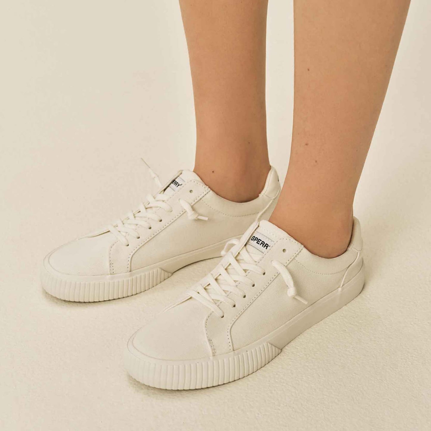 Bermuda SeaCycled™ Canvas Sneaker White | Sperry