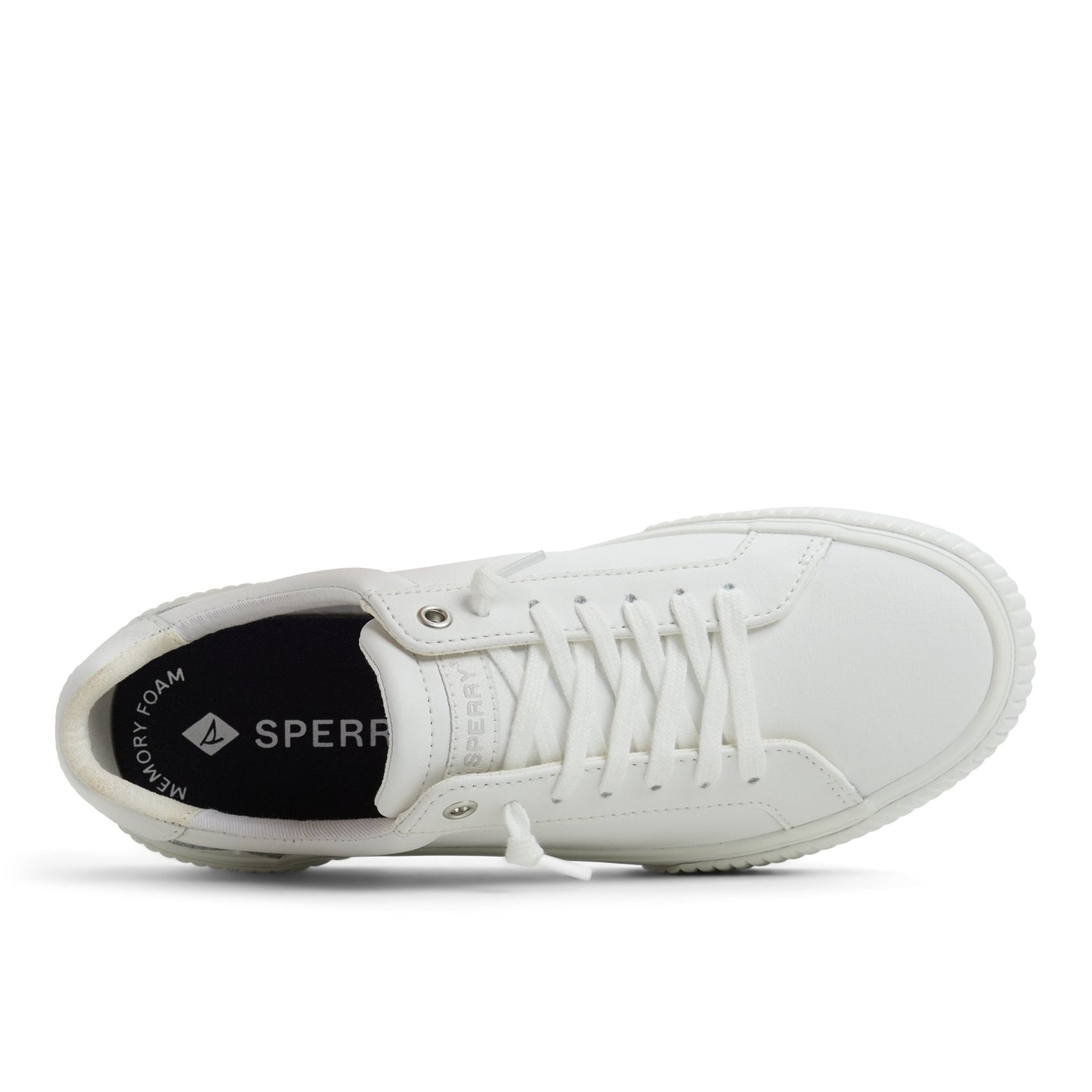Bermuda Lace to Toe Platform Sneakers White - 2 | Sperry On sale