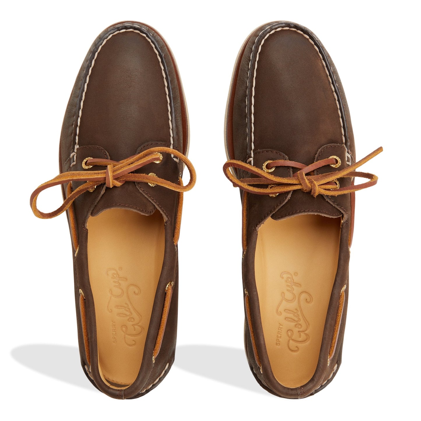 Gold Cup™ Authentic Original™ 2-Eye Boat Shoe - Brown | Sperry