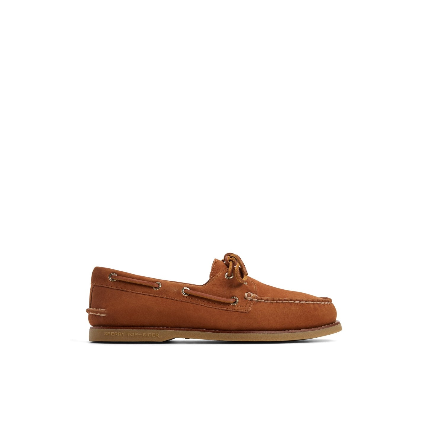 Gold Authentic Original™ 2-Eye Lite Boat Shoe Light Brown Men's Leather | Sperry