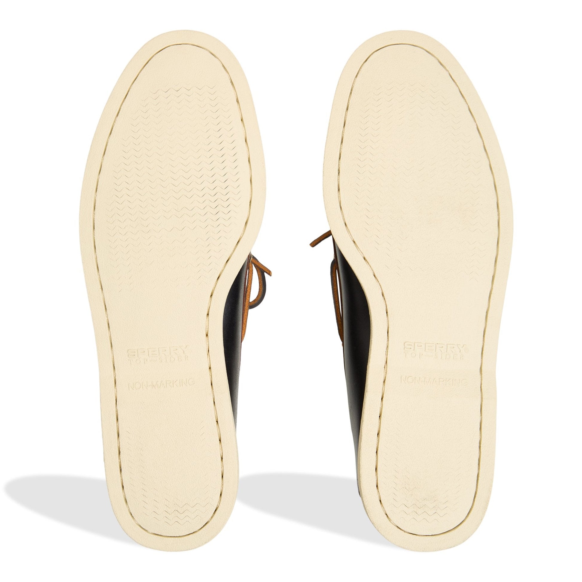 Gold Authentic Original™ 2-Eye Lite Boat Shoe Black Combo Men's Leather | Sperry Online