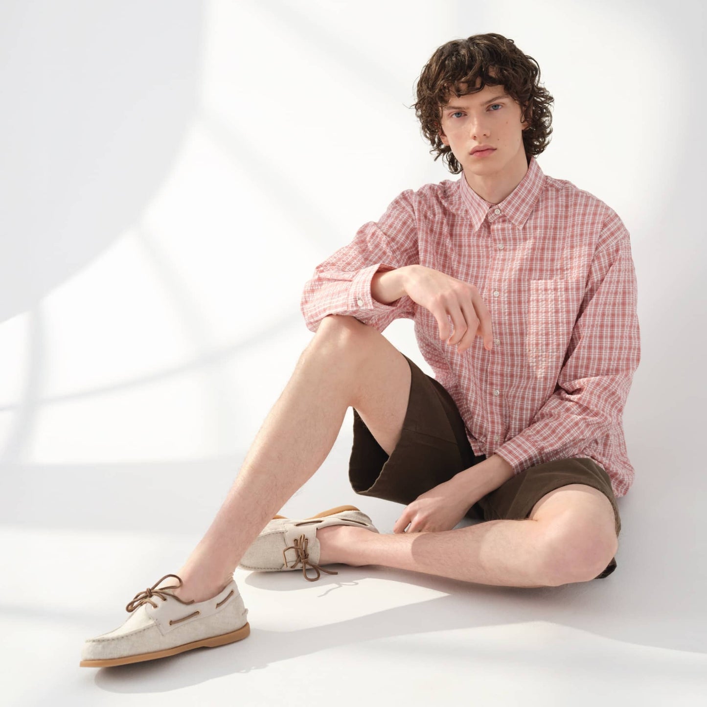 Authentic Original™ 2-Eye Boat Shoe Light Beige | Sperry For sale