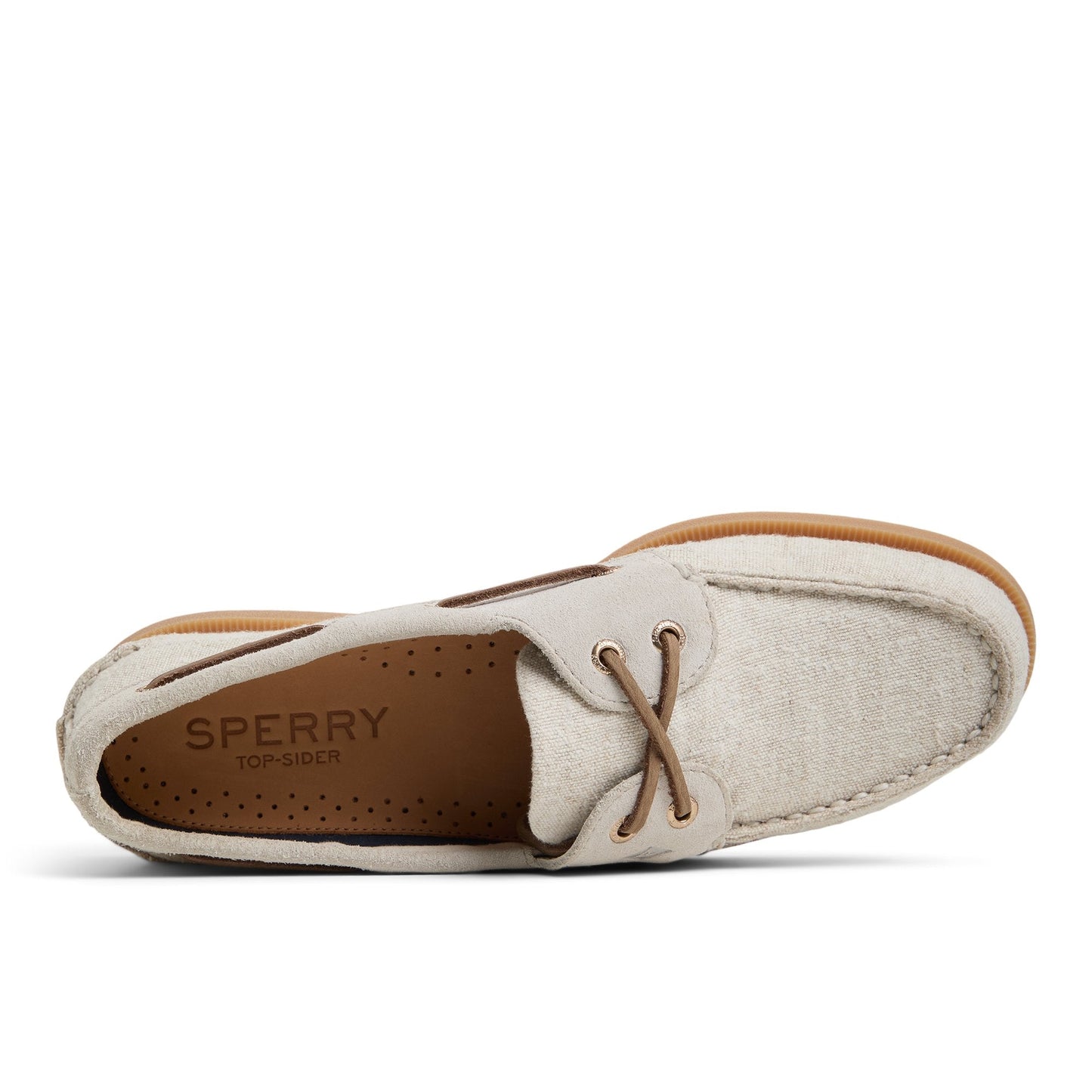Authentic Original™ 2-Eye Boat Shoe Light Beige | Sperry For sale