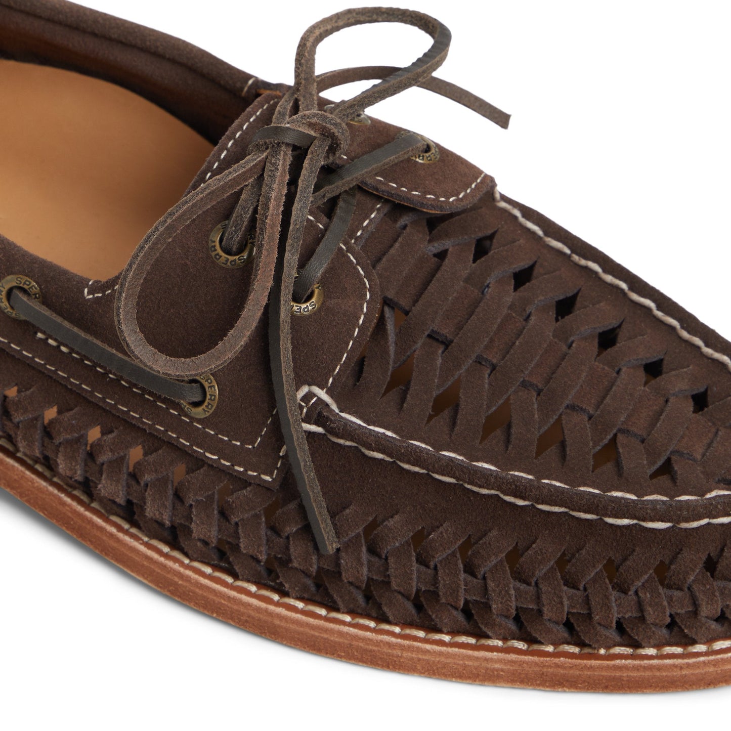 Gcao2eywoven Other Brown Men's Leather | Sperry Outlet