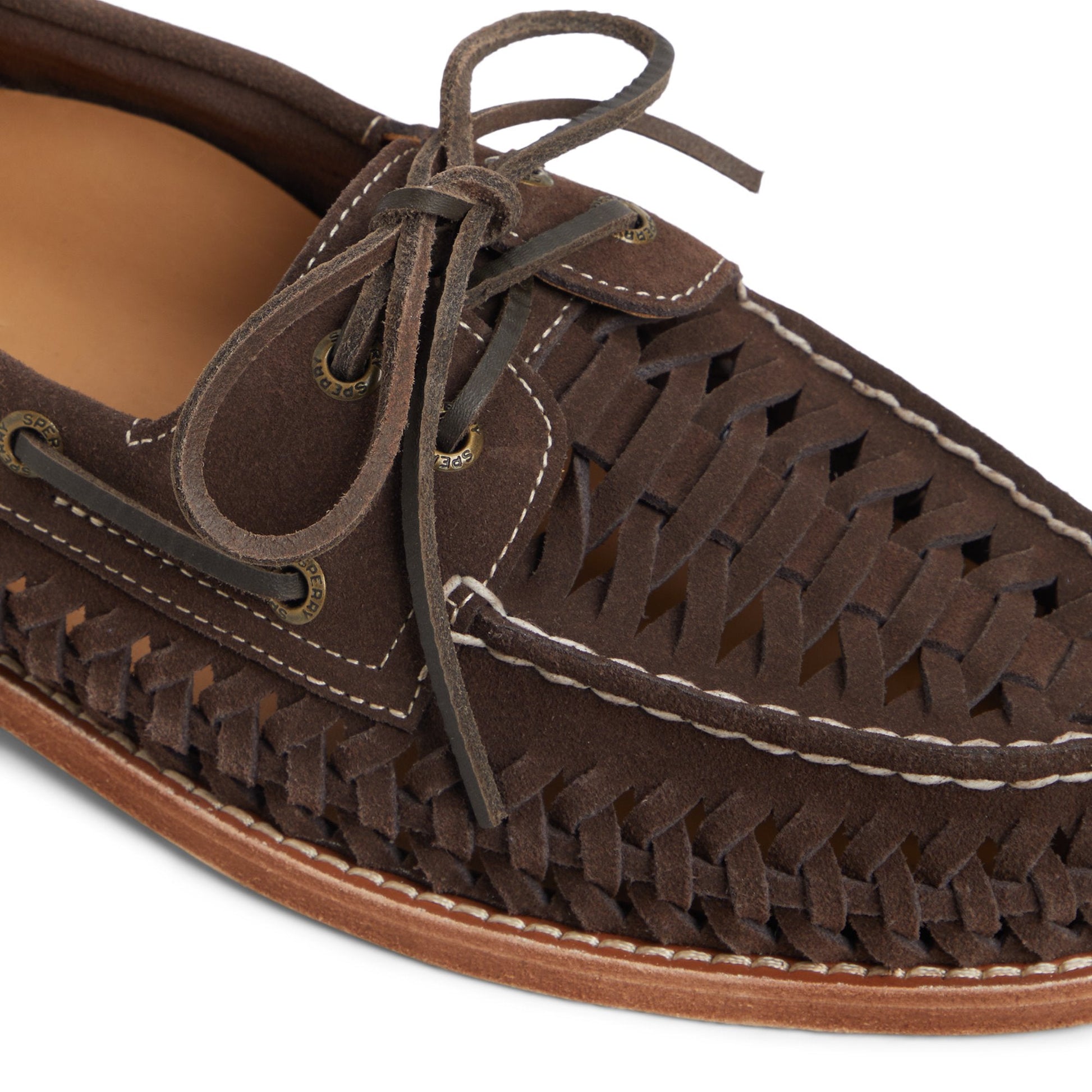 Gcao2eywoven Other Brown Men's Leather | Sperry Outlet