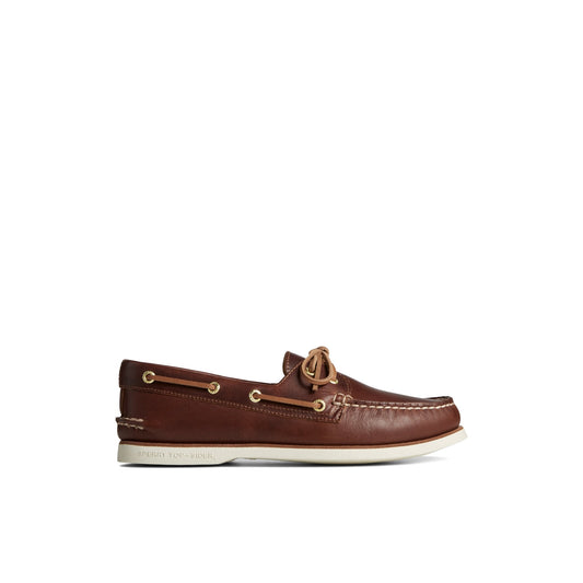 GoldAuthentic Original™ 2-Eye Lite Boat Shoeor Medium Beige Men's Men | Sperry