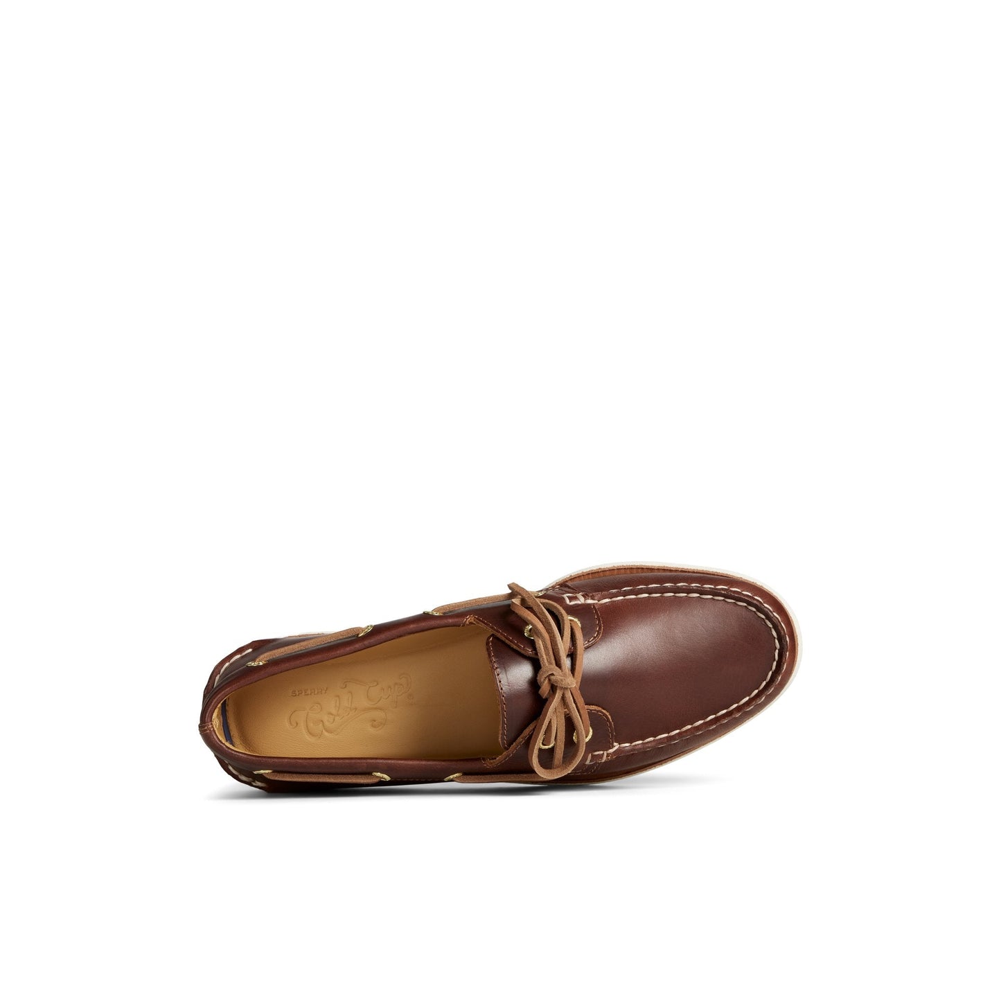 GoldAuthentic Original™ 2-Eye Lite Boat Shoeor Medium Beige Men's Men | Sperry
