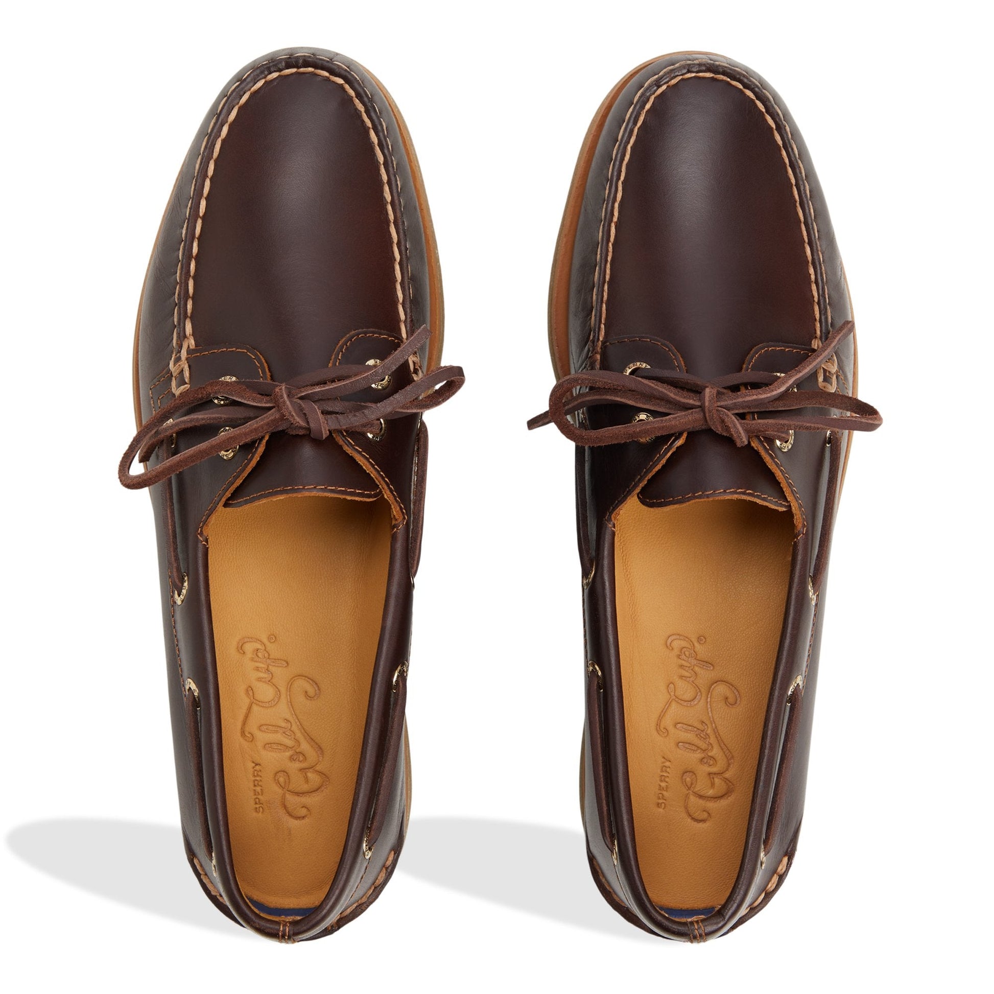 Gold Cup™ Authentic Original™ 2-Eye Boat Shoe Brown - 2 | Sperry For sale
