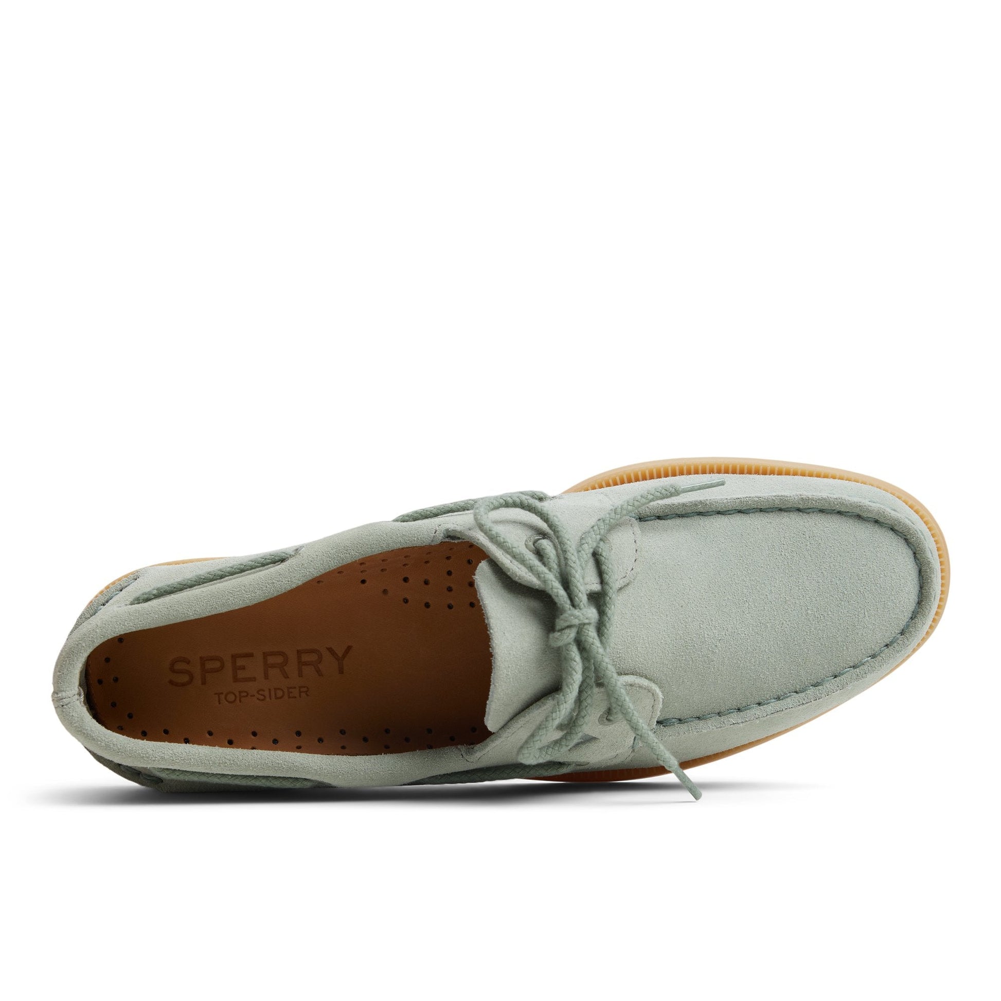 Authentic Original™ 2-Eye Boat Shoe Light Green | Sperry Outlet