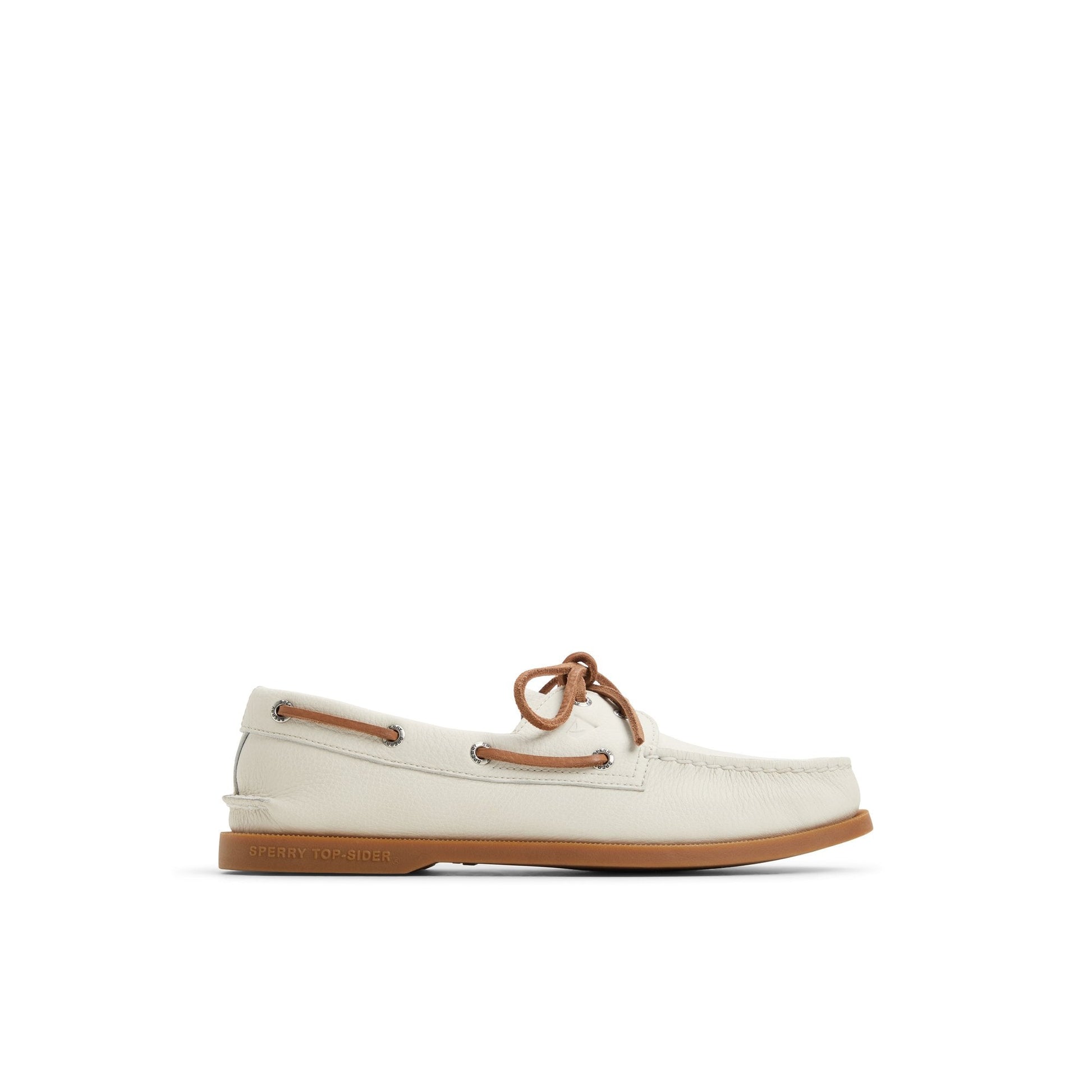 Authentic Original™ 2-Eye Boat Shoe Open White | Sperry