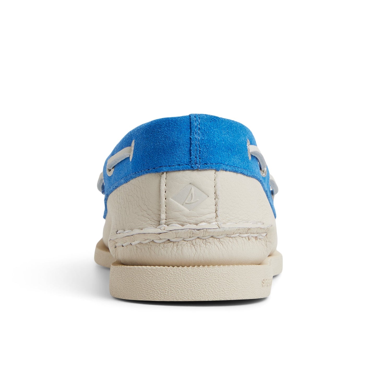 Authentic Original™ 2-Eye Boat Shoe White Blue | Sperry On sale