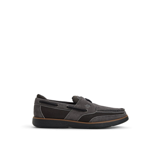 Surveyor 2 Eye Boat Shoes Grey -2 | Sperry New