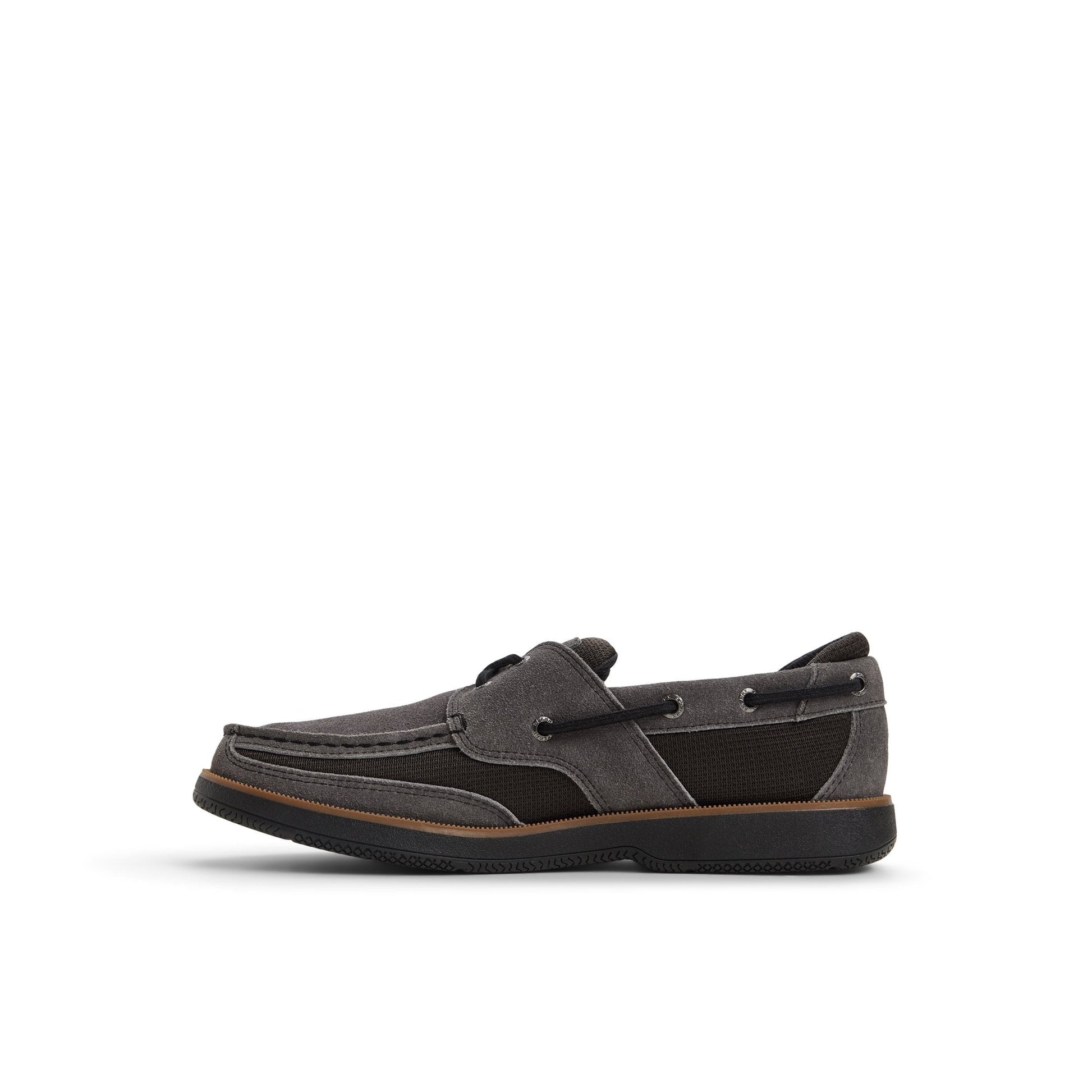 Surveyor 2 Eye Boat Shoes Grey -2 | Sperry New