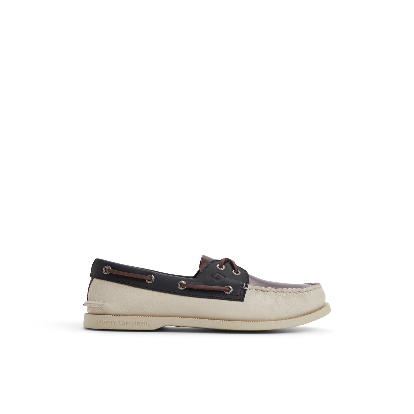 Authentic Original™ 2-Eye Boat Shoe White Combo | Sperry Discount