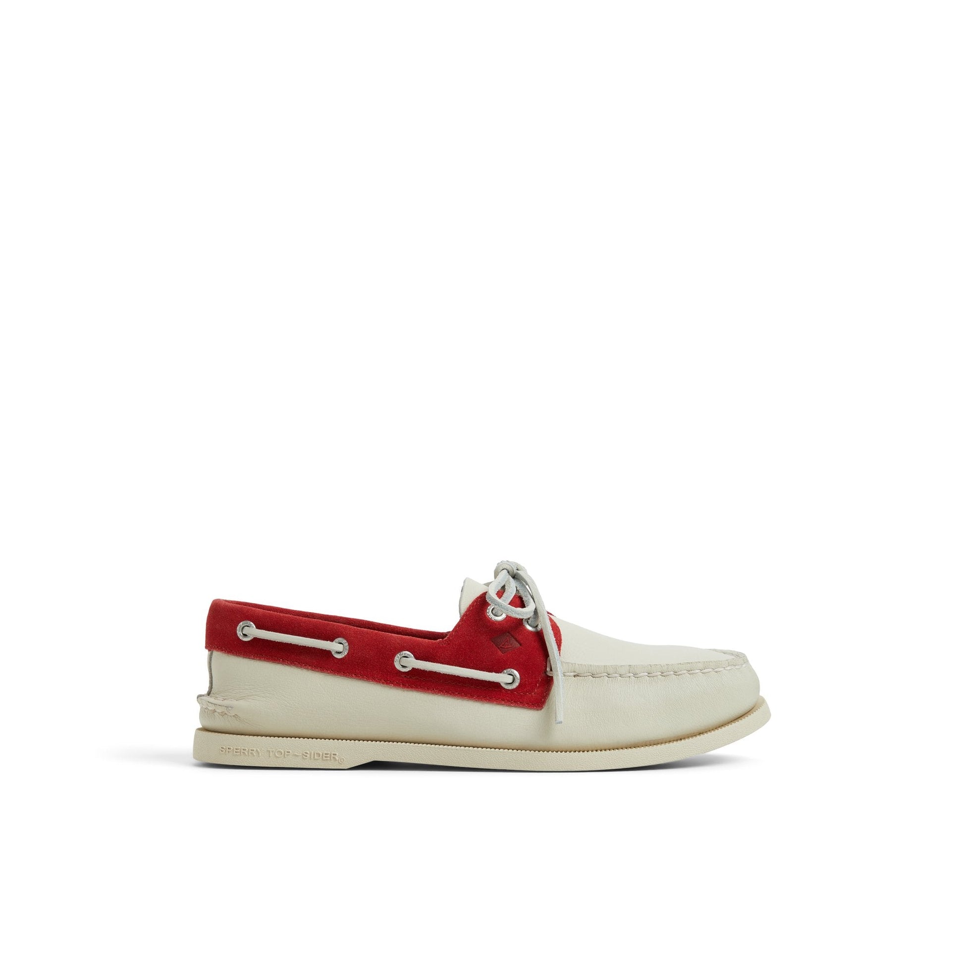 Authentic Original™ 2-Eye Boat Shoe Red White | Sperry Outlet