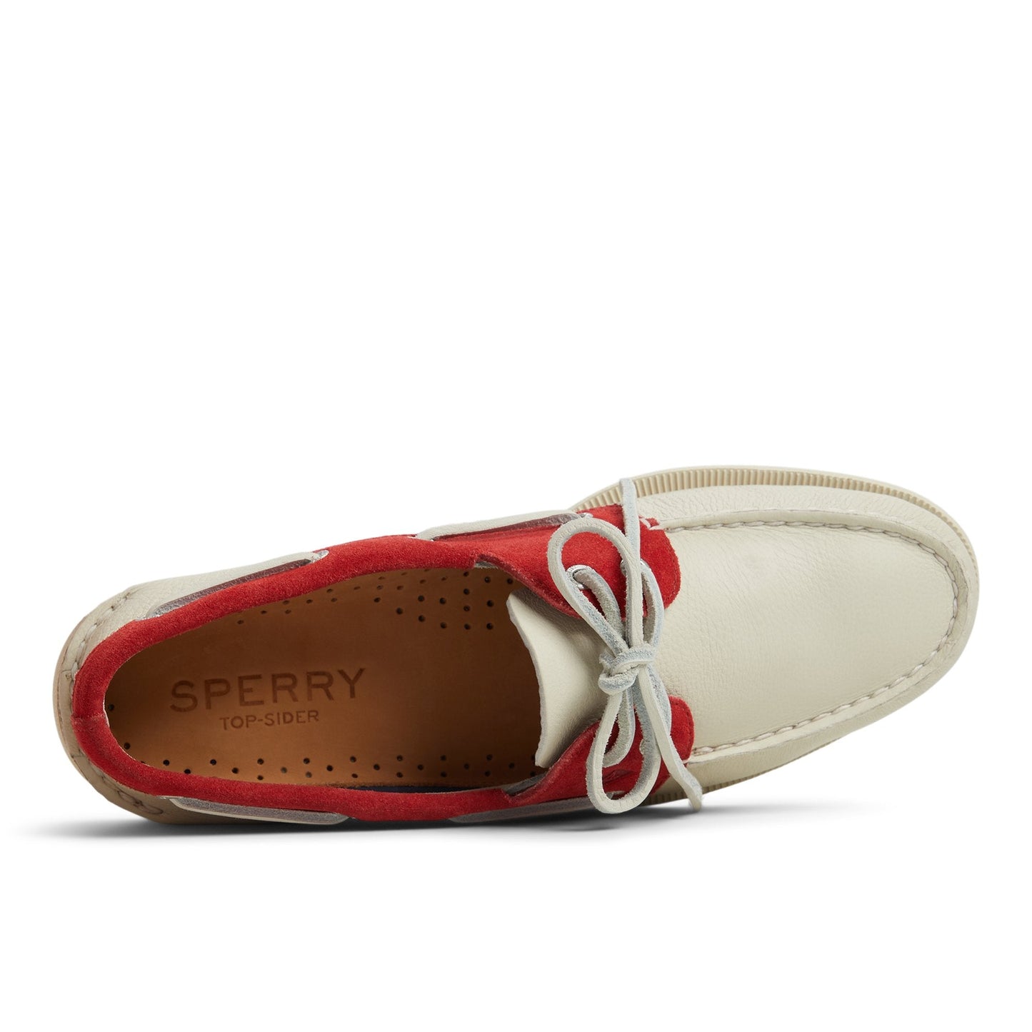 Authentic Original™ 2-Eye Boat Shoe Red White | Sperry Outlet
