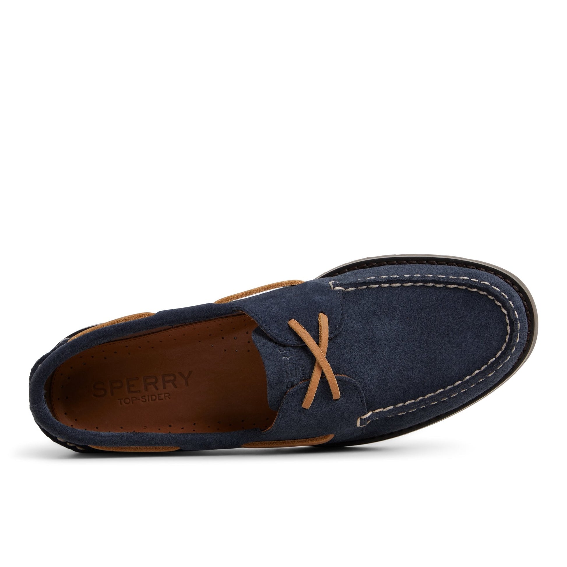 Authentic Original™ 2 Eye Ripple Boat Shoe Dark Blue | Sperry Online
