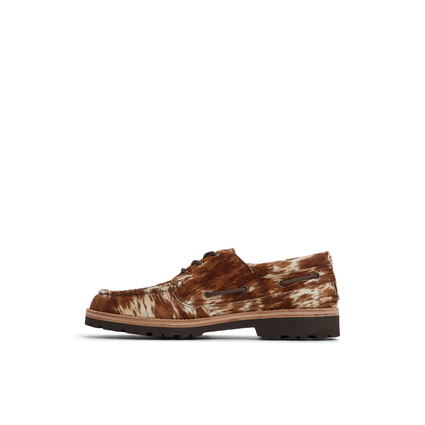 Cow Print 3 Eye Boat Shoe | Sperry For sale