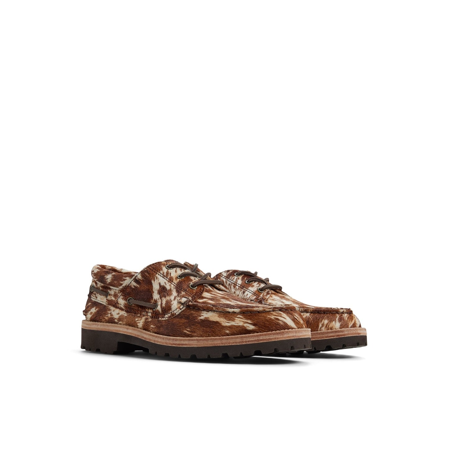 Cow Print 3 Eye Boat Shoe | Sperry For sale