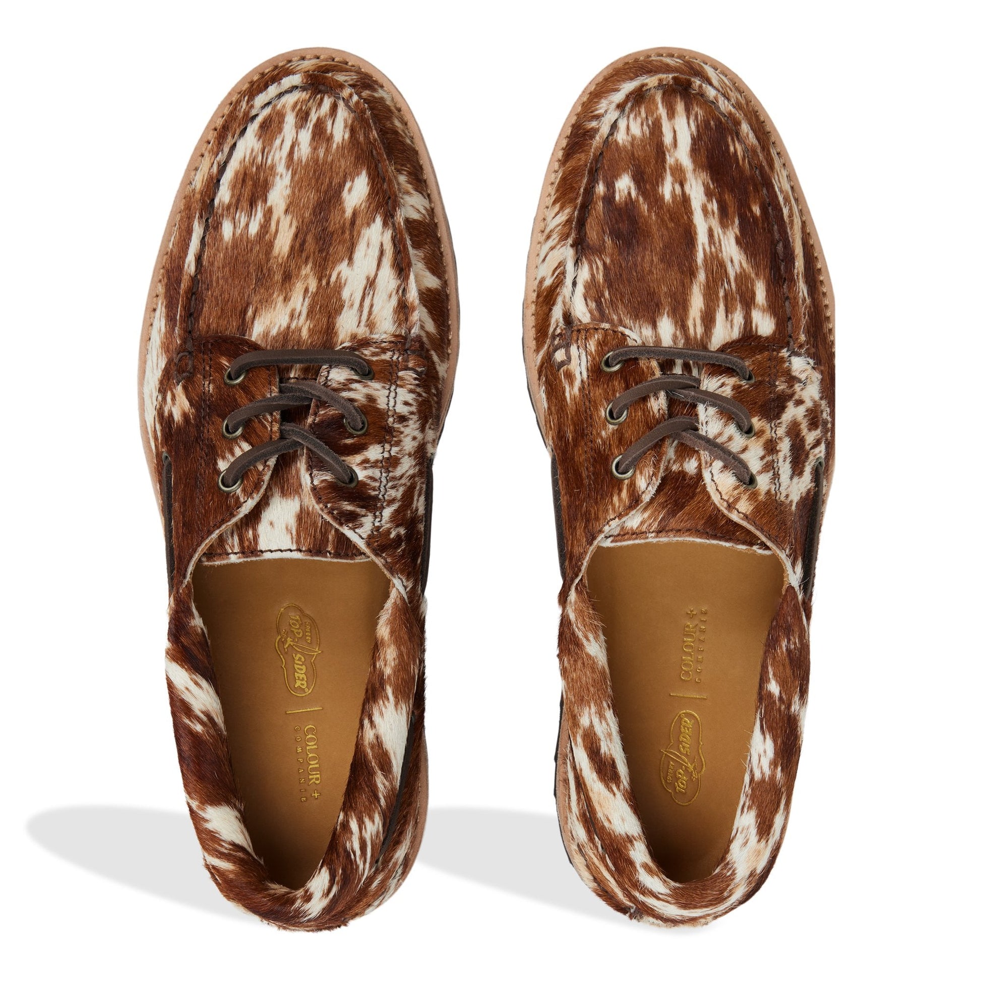 Cow Print 3 Eye Boat Shoe | Sperry For sale