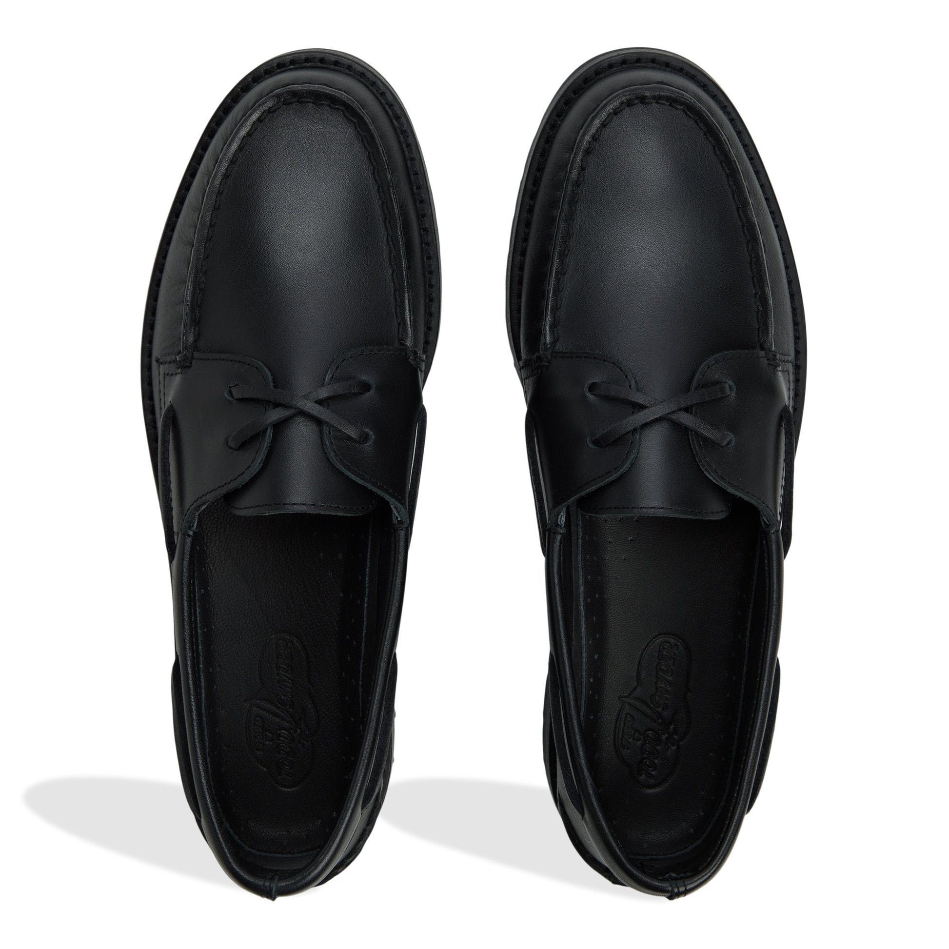 Sperry x Todd Snyder Vachetta Leather Boat Shoe Black | Sperry Outlet