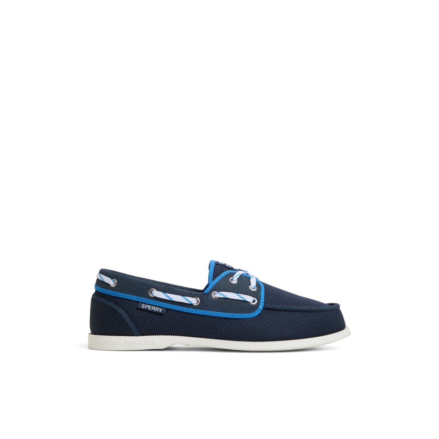 Helmsman Boat Shoe Blue Combo | Sperry Discount