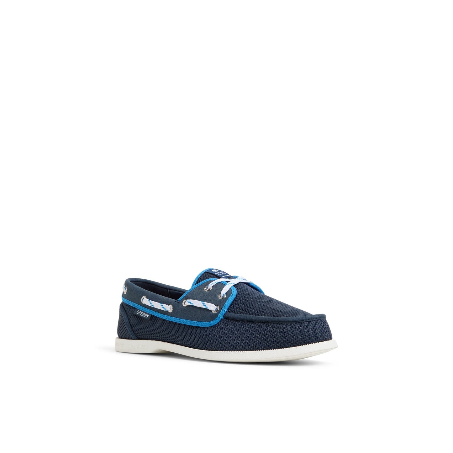 Helmsman Boat Shoe Blue Combo | Sperry Discount
