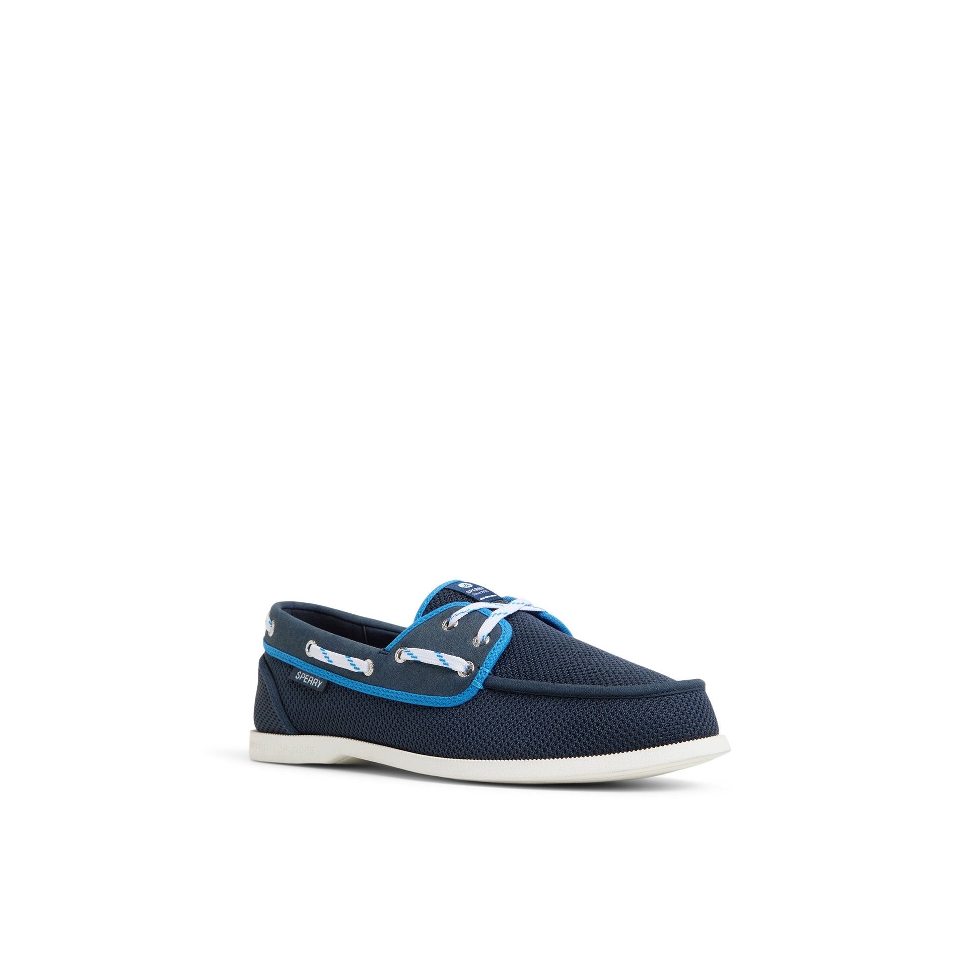 Helmsman Boat Shoe Blue Combo | Sperry Discount