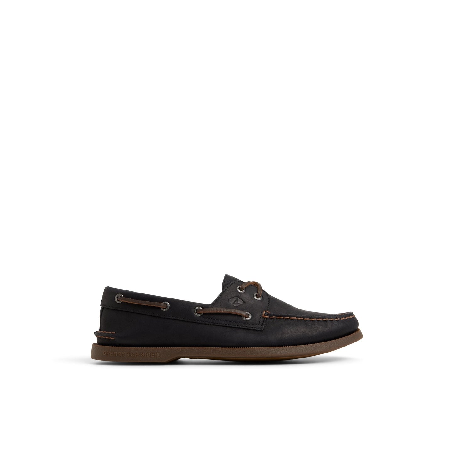 Authentic Original™ 2-Eye Lace Boat Shoe Other Black | Sperry US