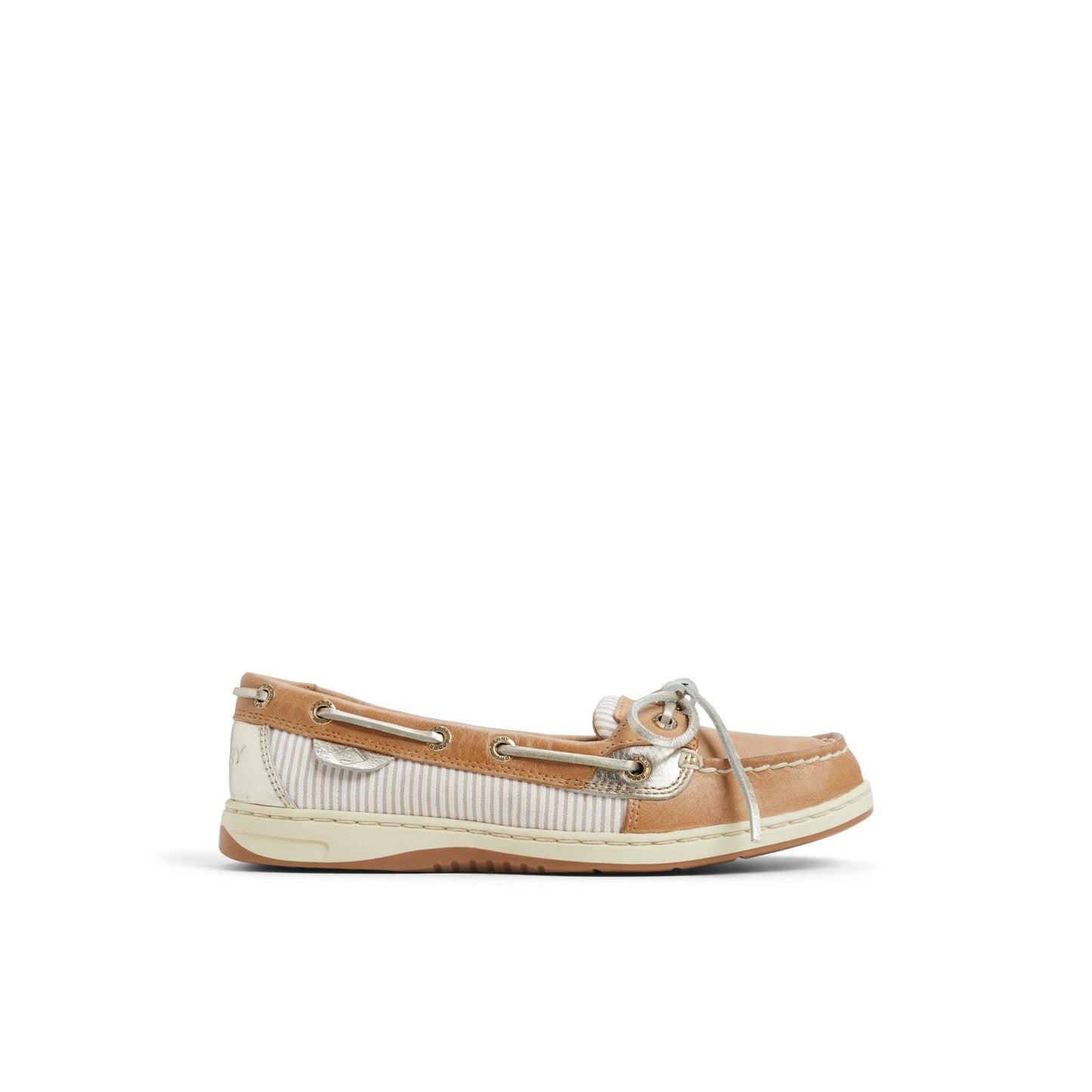 Angelfish 1 Eye Boat Shoe Light Beige | Sperry New