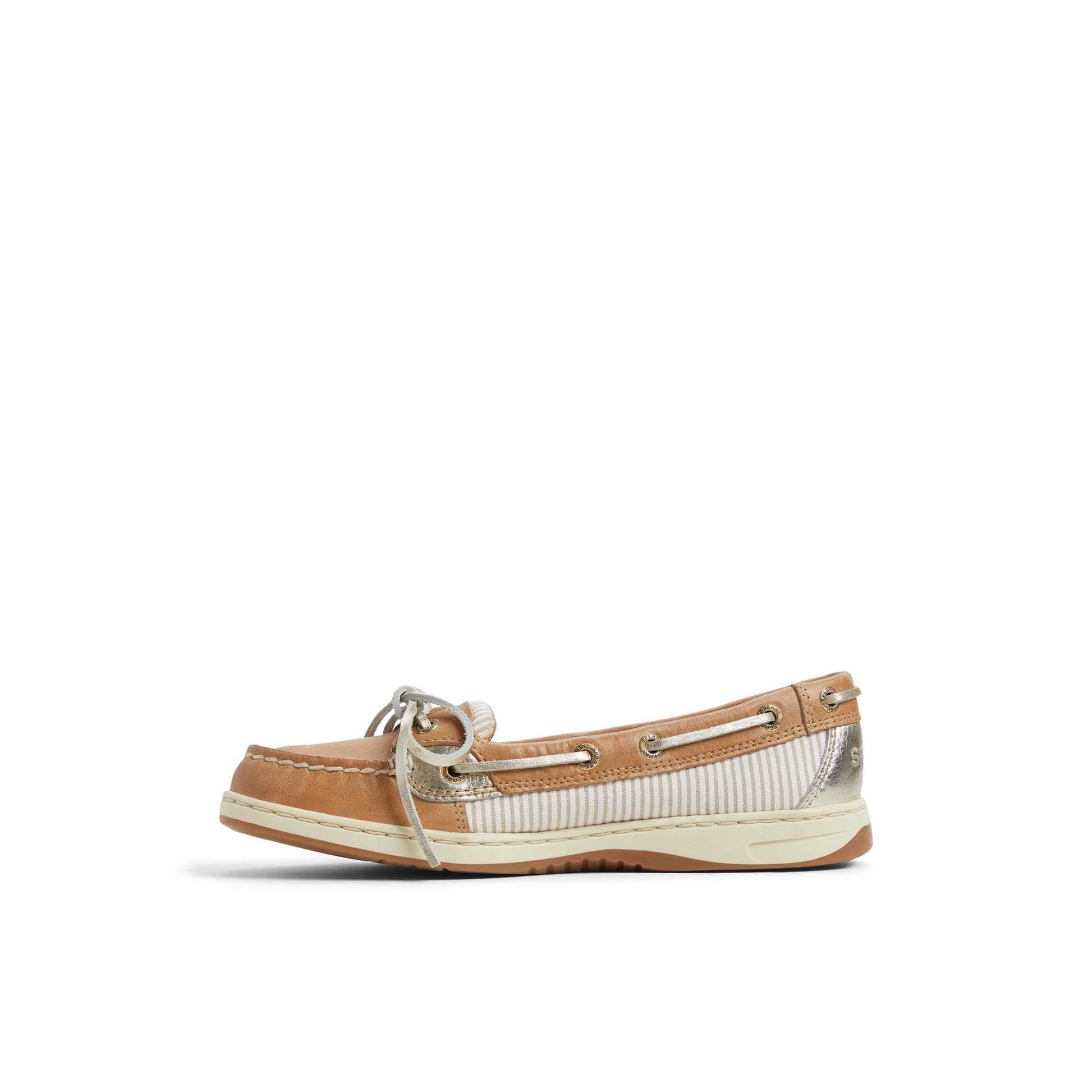Angelfish 1 Eye Boat Shoe Light Beige | Sperry New
