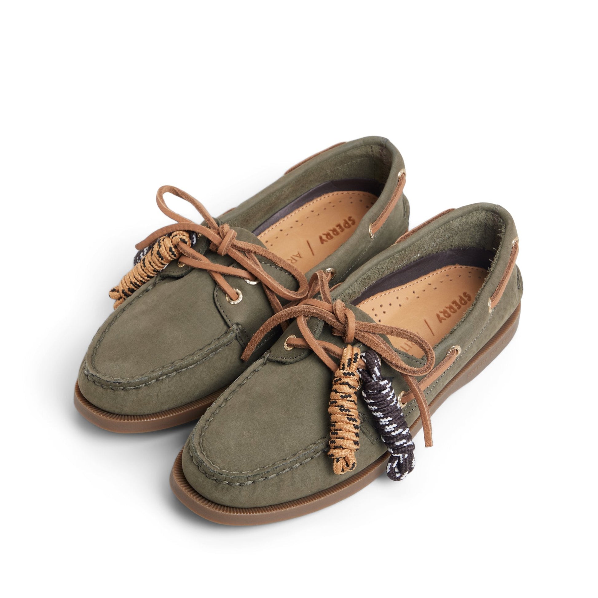 Sperry x Aritzia Authentic Original™ 2-Eye Boat Shoe Olive | Sperry US