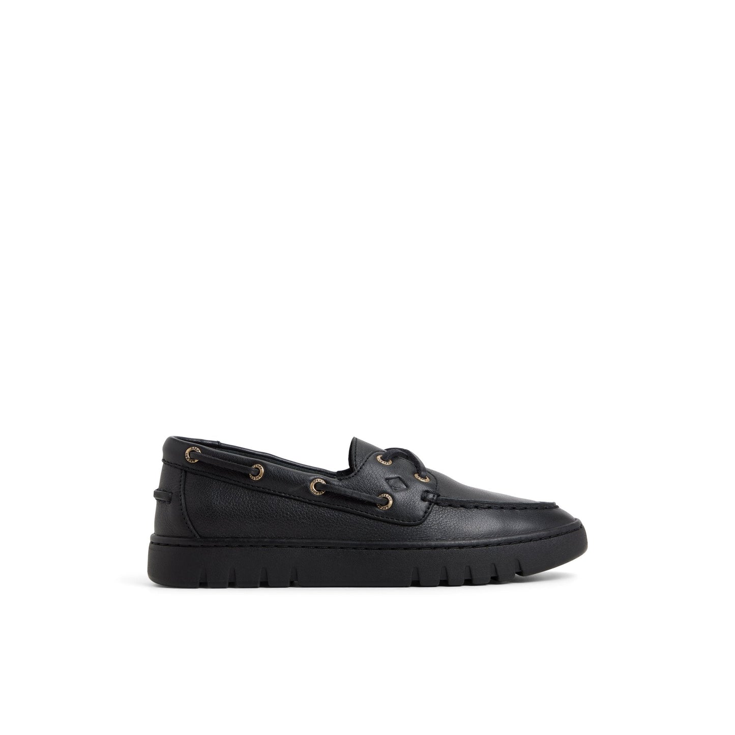 Keely Boat Shoe Black Black | Sperry Outlet