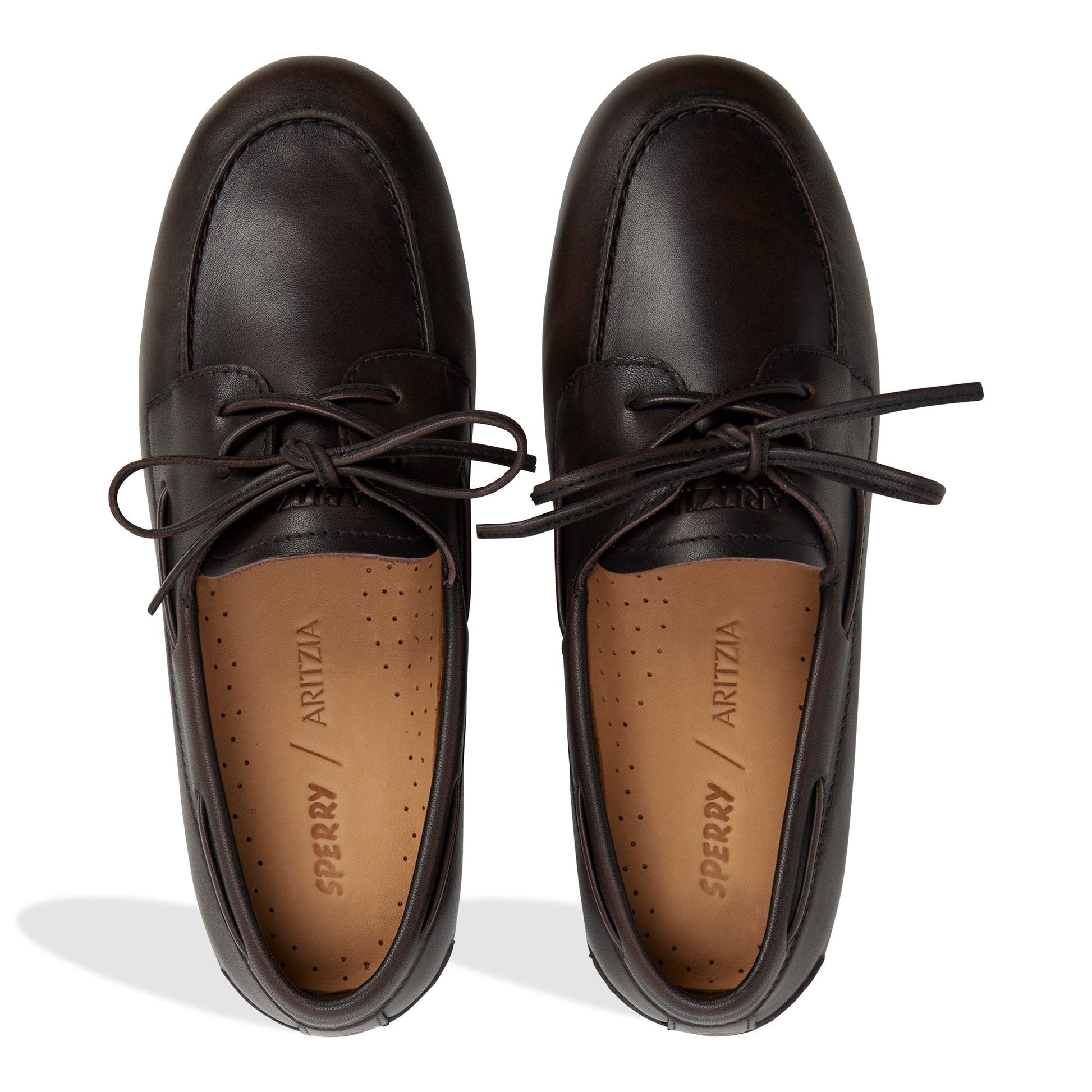 Sperry x Aritzia Slim Boat Shoe Black Combo | Sperry On sale