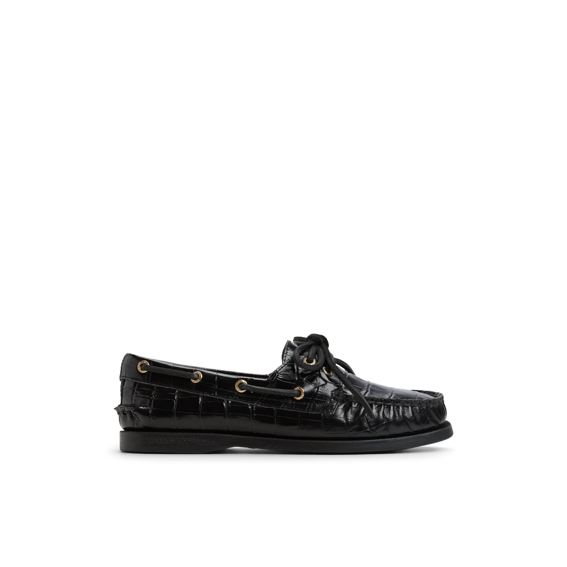 Authentic Original™ 2 Eye Boat Shoe Black | Sperry On sale