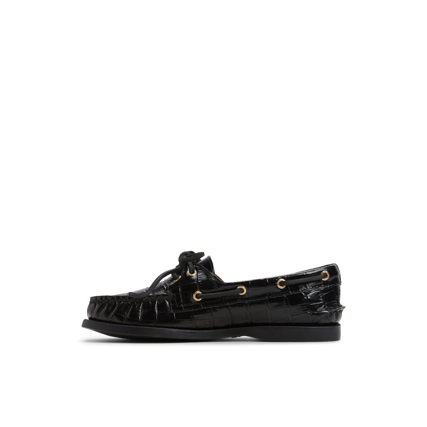 Authentic Original™ 2 Eye Boat Shoe Black | Sperry On sale