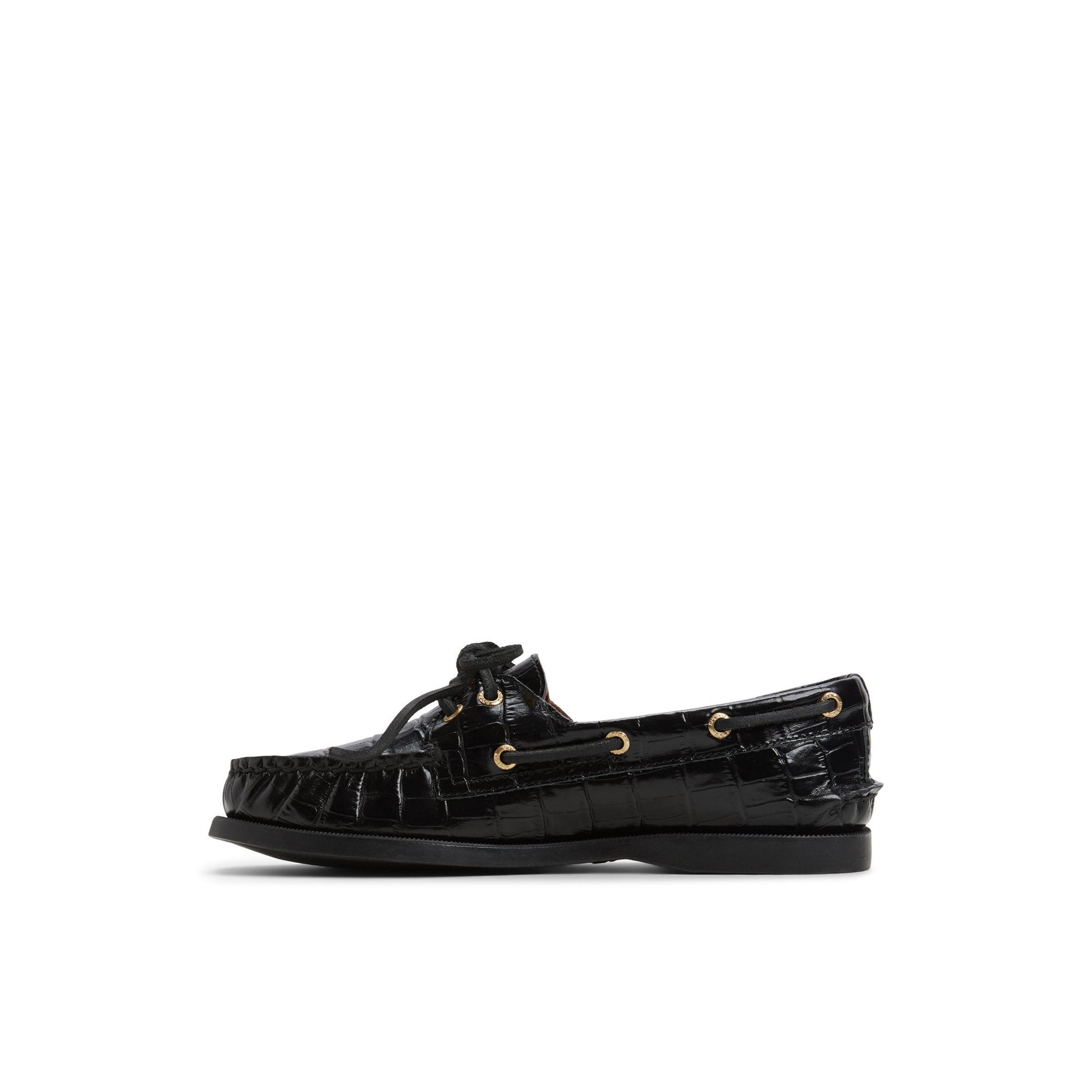 Authentic Original™ 2 Eye Boat Shoe Black | Sperry On sale
