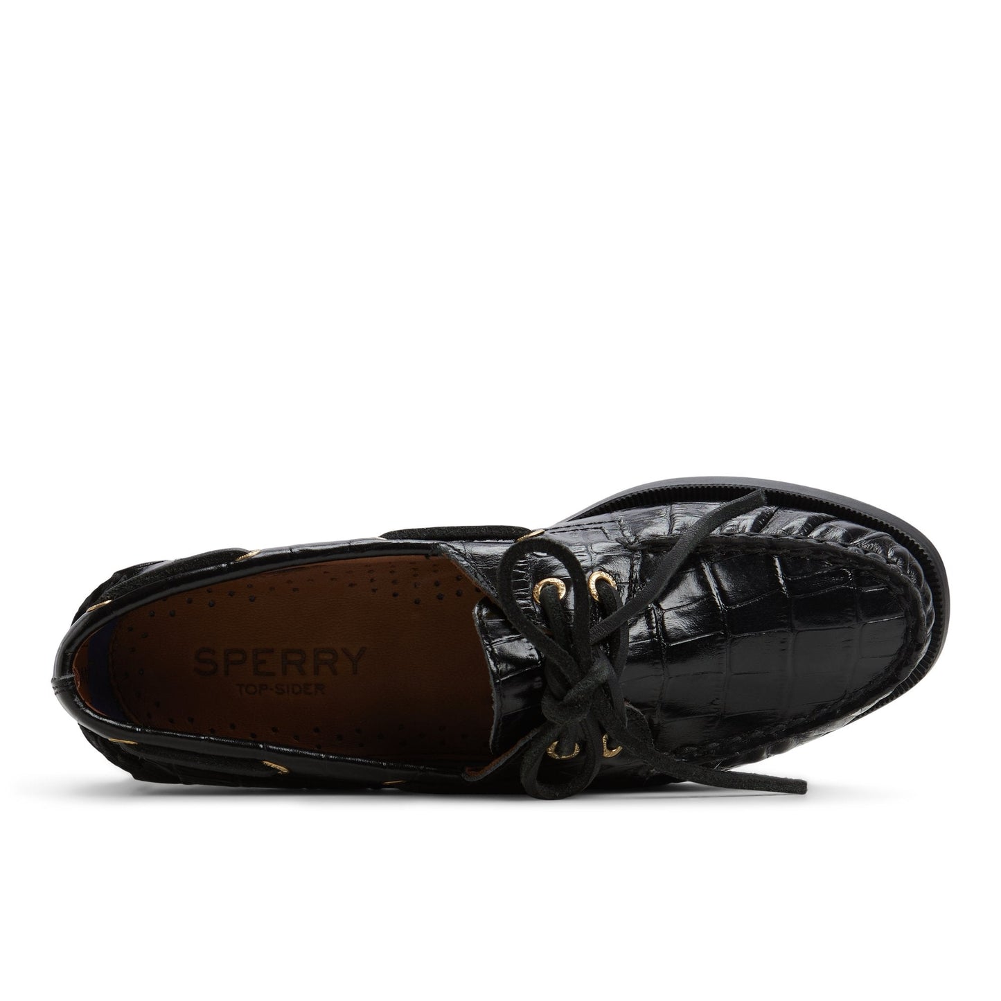Authentic Original™ 2 Eye Boat Shoe Black | Sperry On sale
