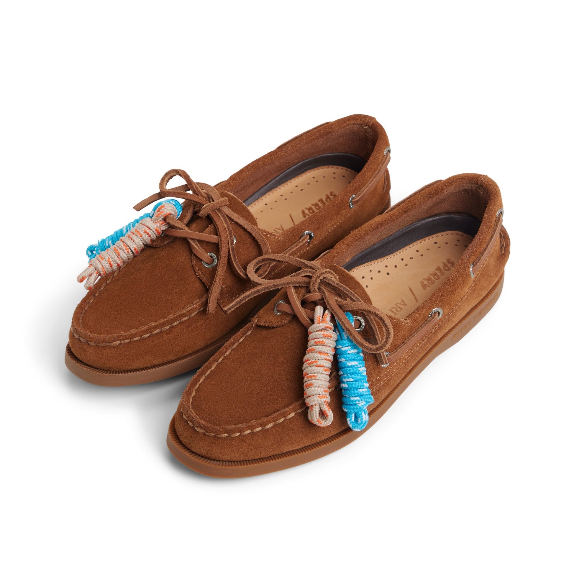 Sperry x Aritzia Authentic Original™ 2-Eye Boat Shoe Brown -2 | Sperry Online