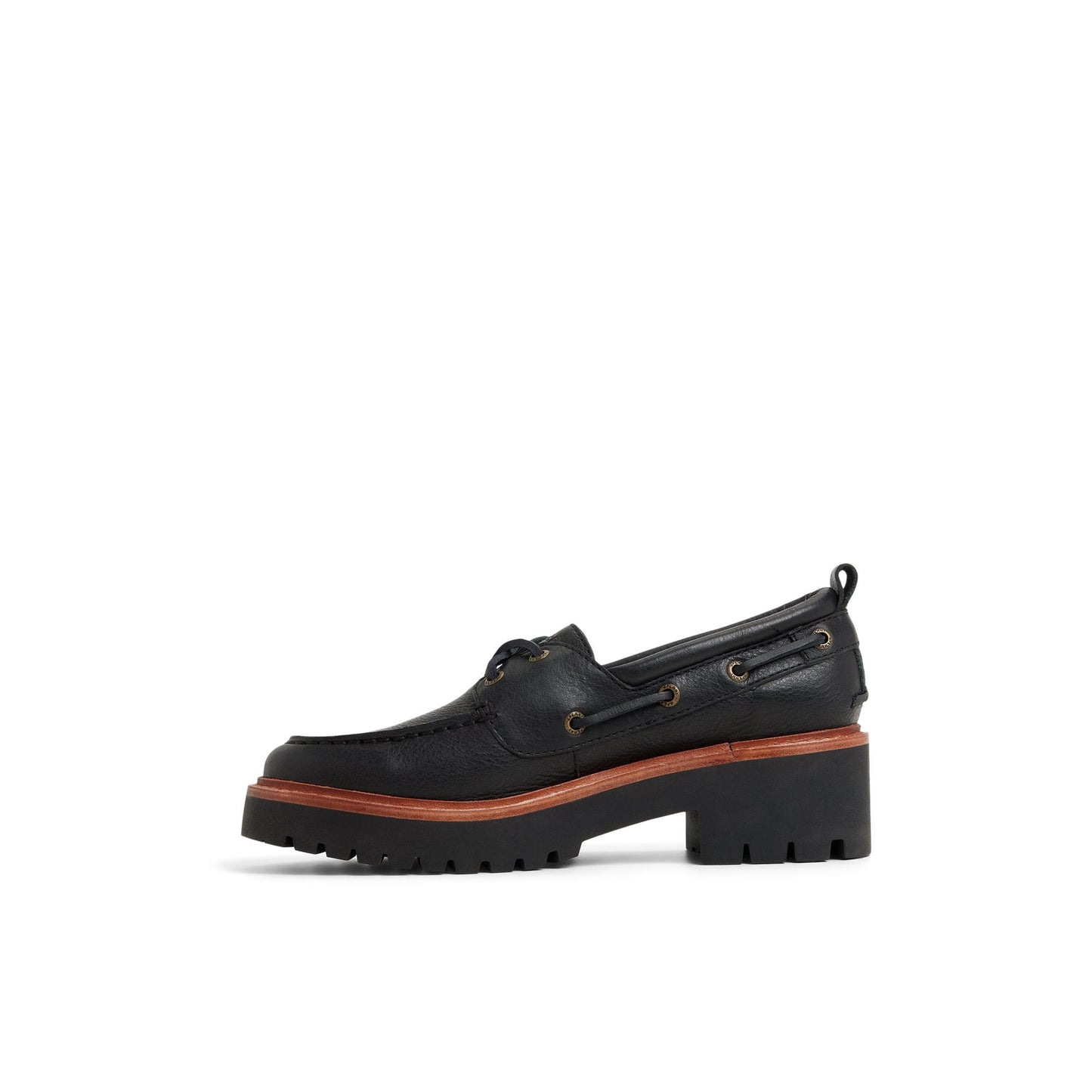 Authentic Original™ Lug 2-Eye Boat Shoe Black | Sperry Outlet