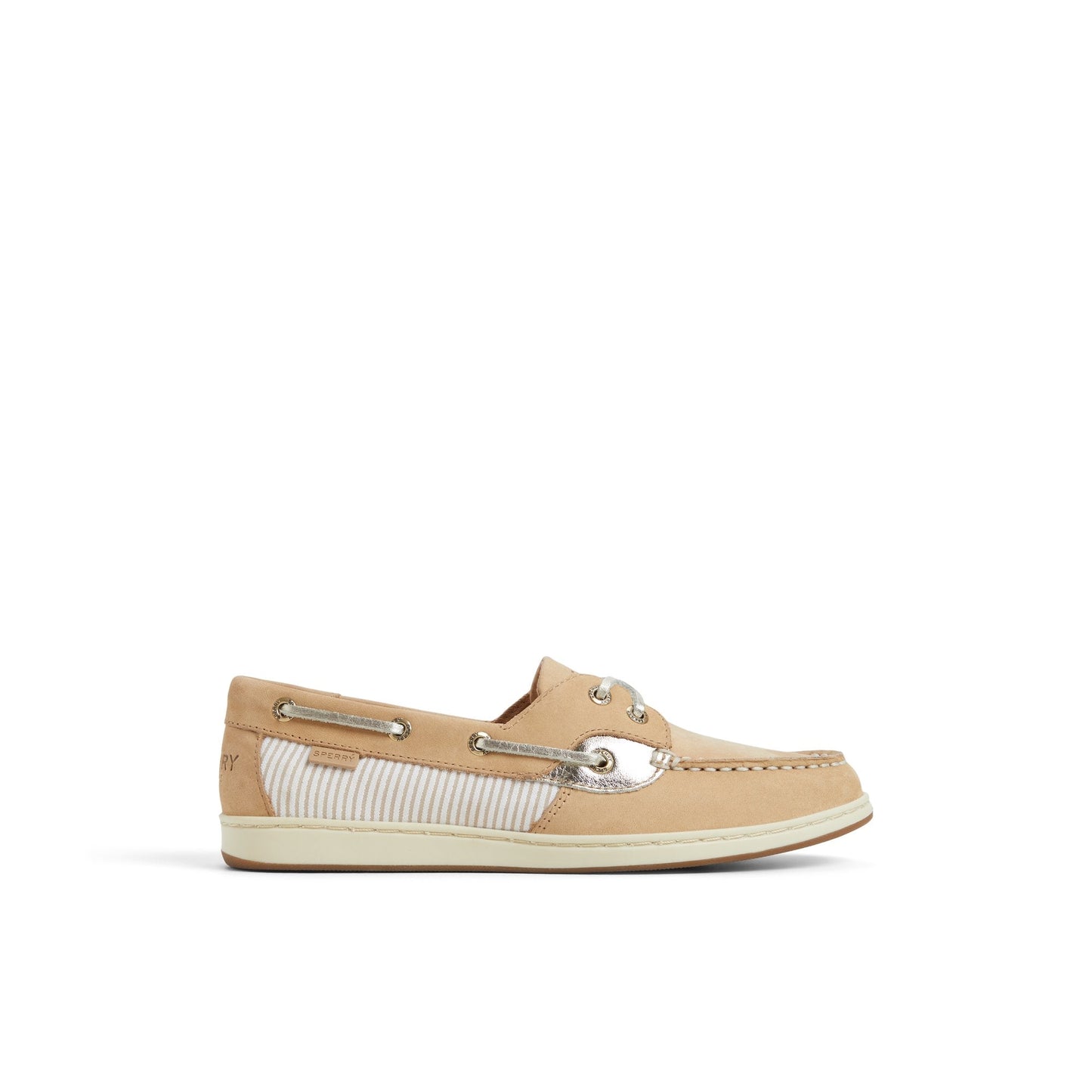 Coastfish 2 Eye Boat Shoe Linen Multi | Sperry