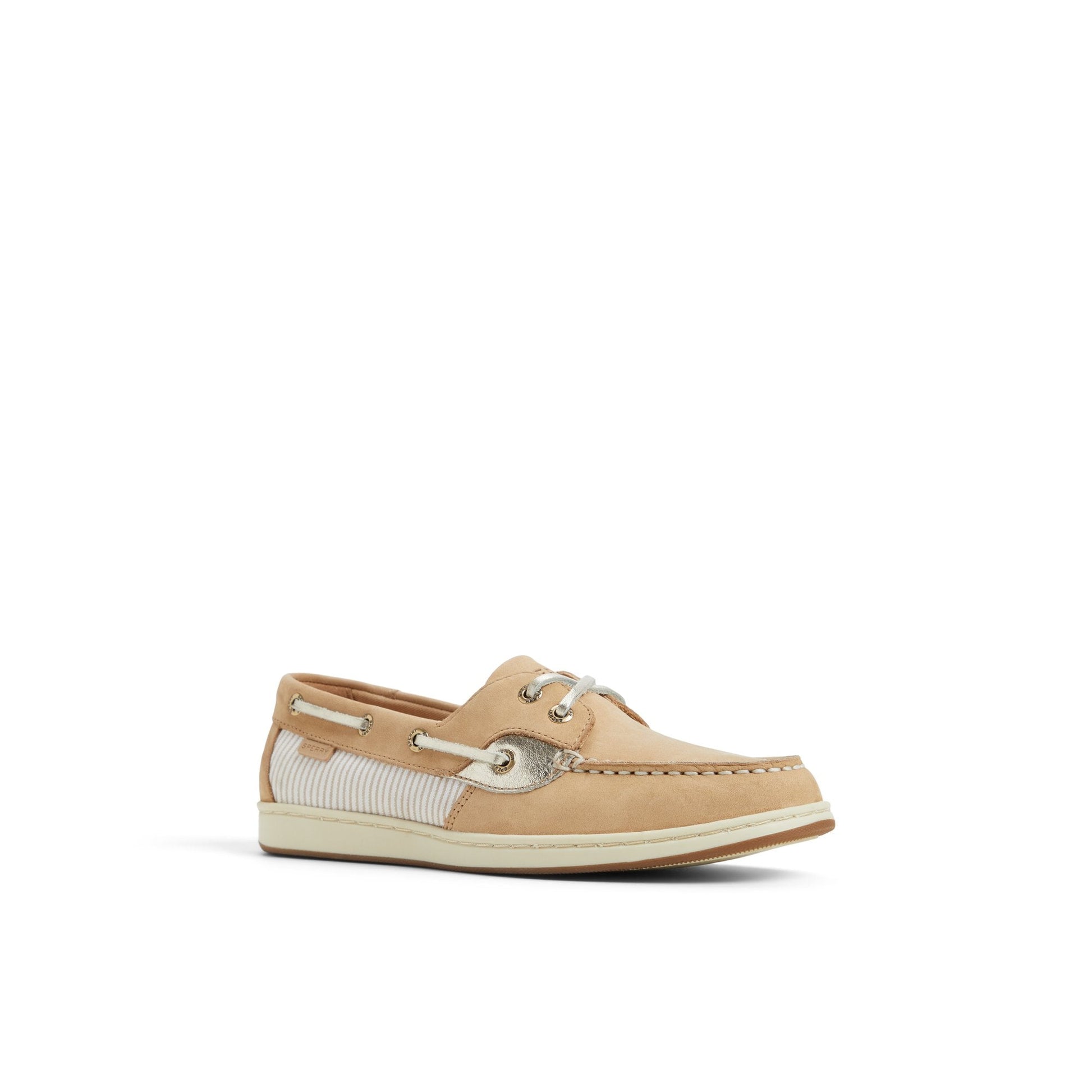 Coastfish 2 Eye Boat Shoe Linen Multi | Sperry