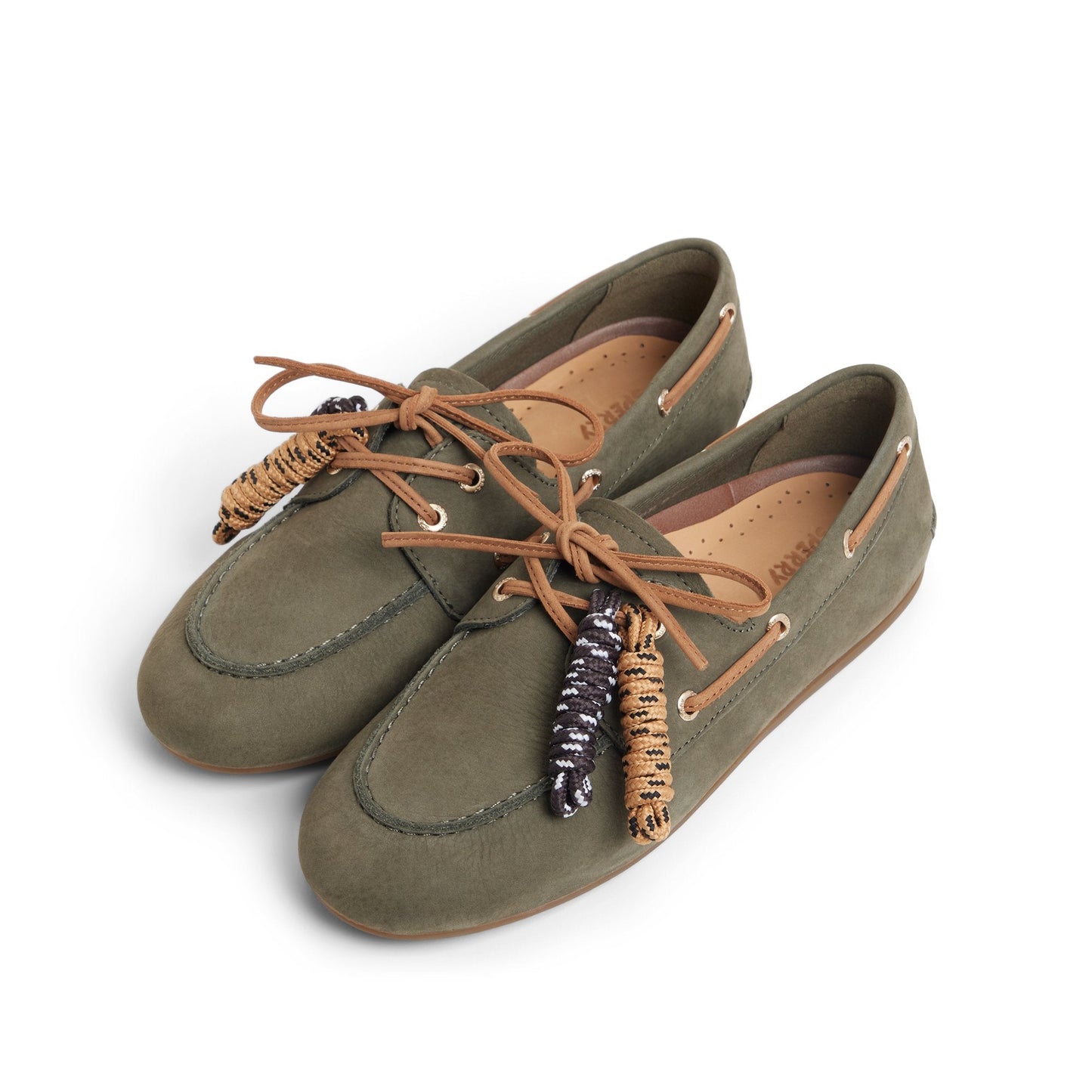 Sperry x Aritzia Slim Boat Shoe Olive | Sperry US