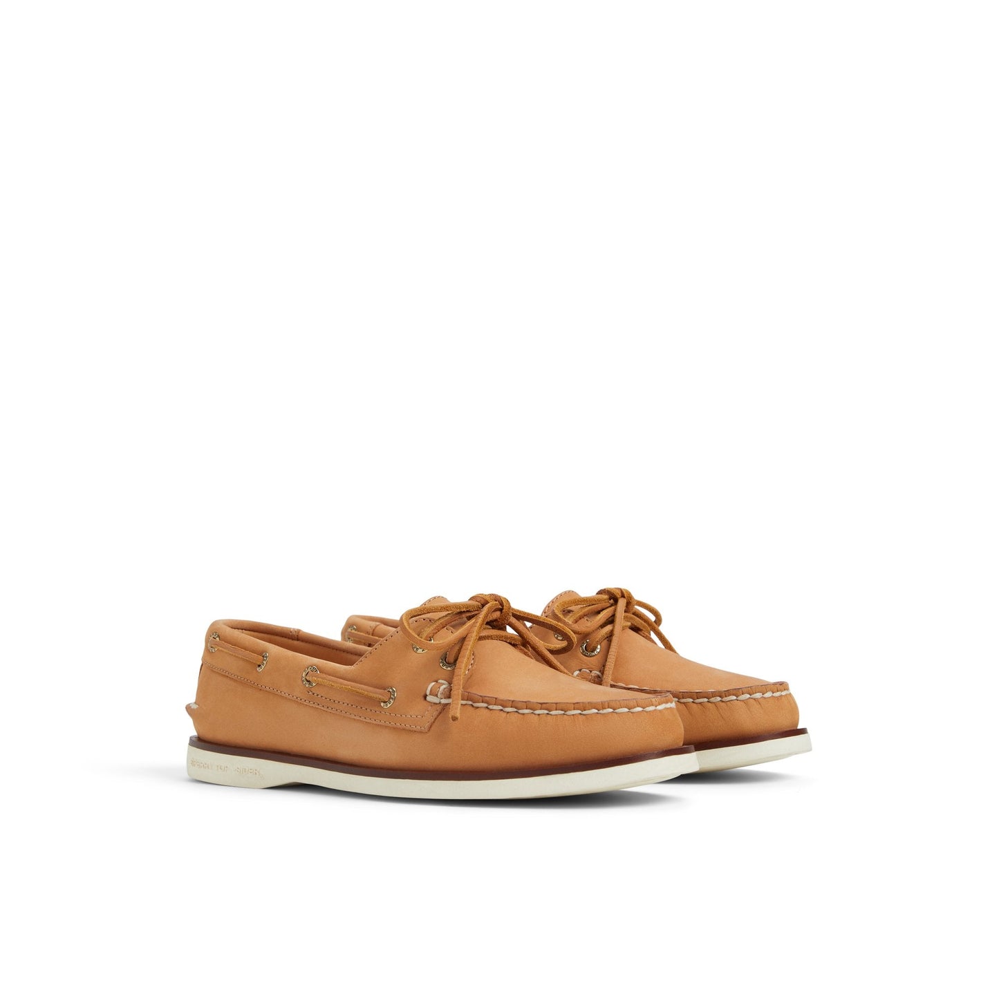 Gold Authentic Original™ 2-Eye Lite Boat Shoe Tan Women's Women | Sperry