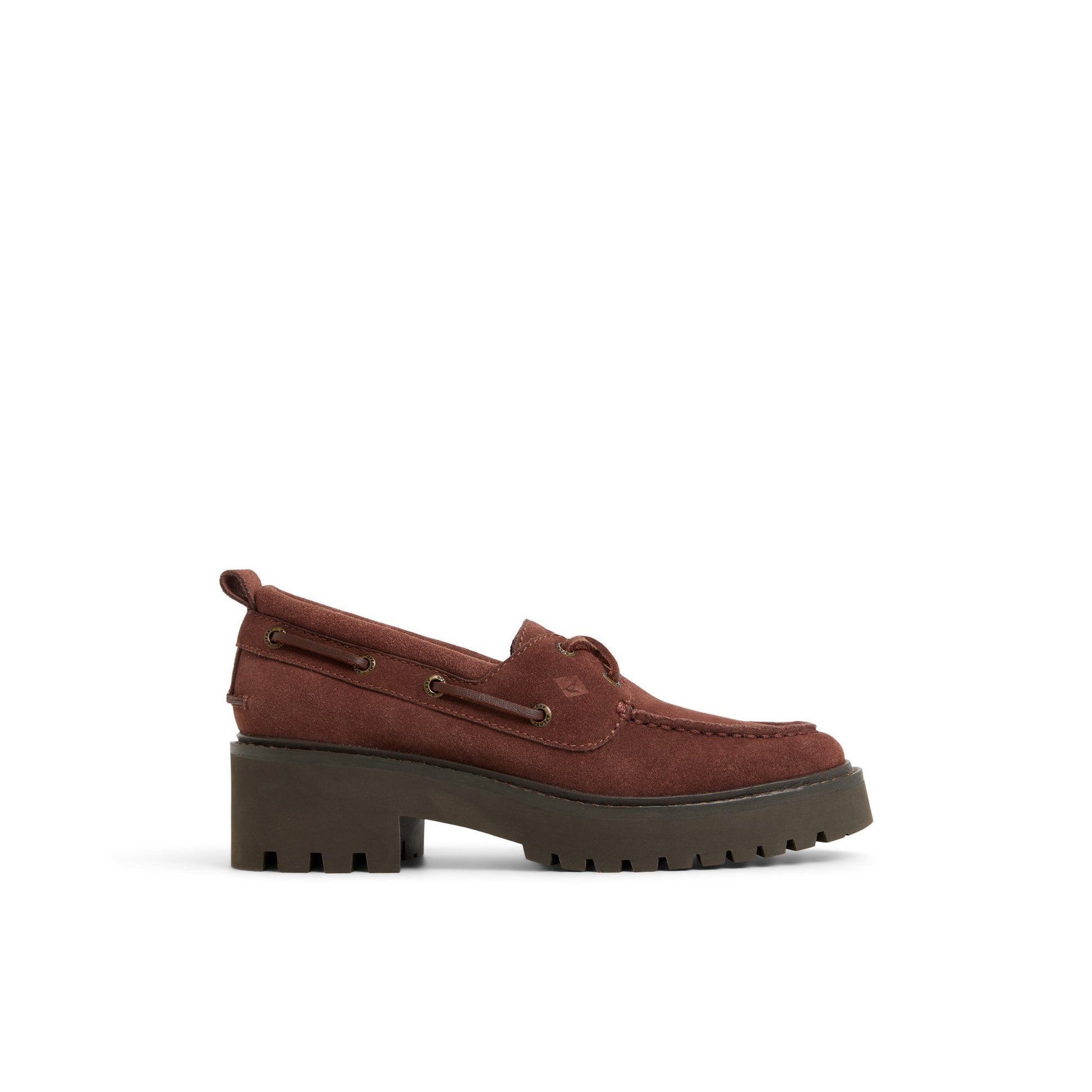 Authentic Original™ Lug 2-Eye Boat Shoe Dark Choco | Sperry New